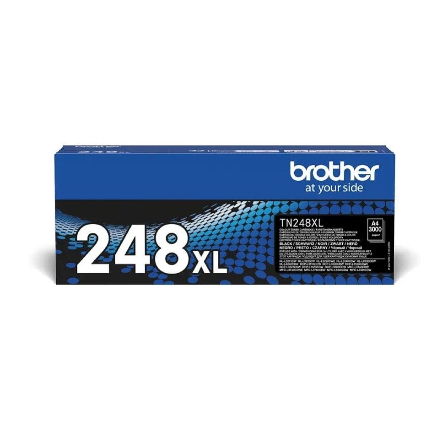Brother TN248XLBK · Tóner Negro · Alta Capacidad