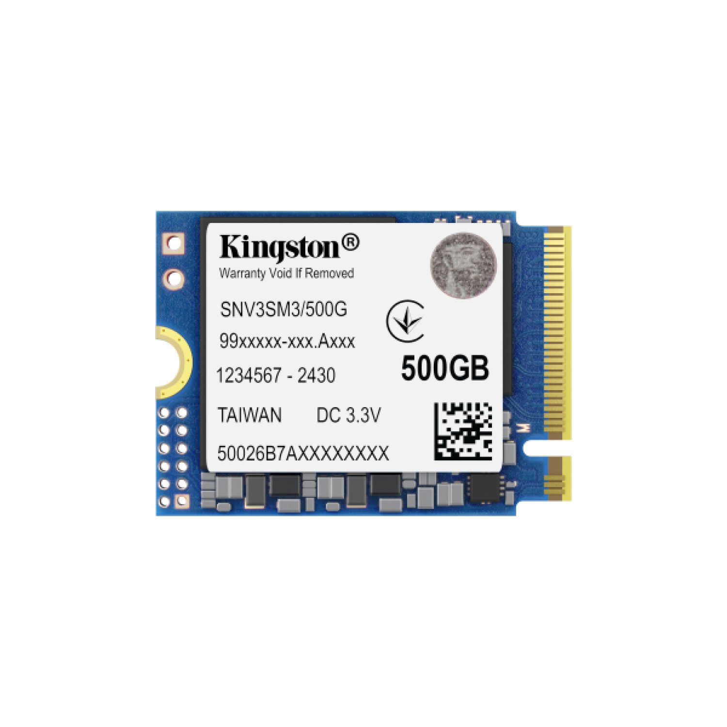 Kingston NV3 · 500GB · SSD M.2 2230 · PCIe Gen4