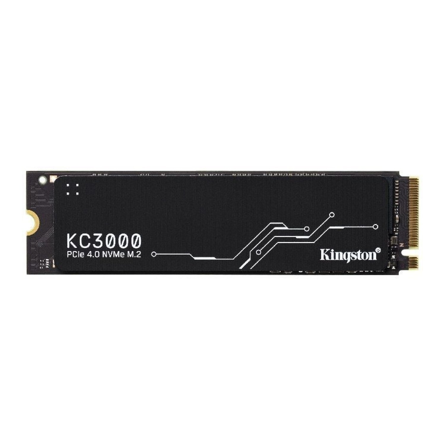 Kingston KC3000 · 512GB · M.2 2280 · PCIe Gen4 · Disipador Térmico