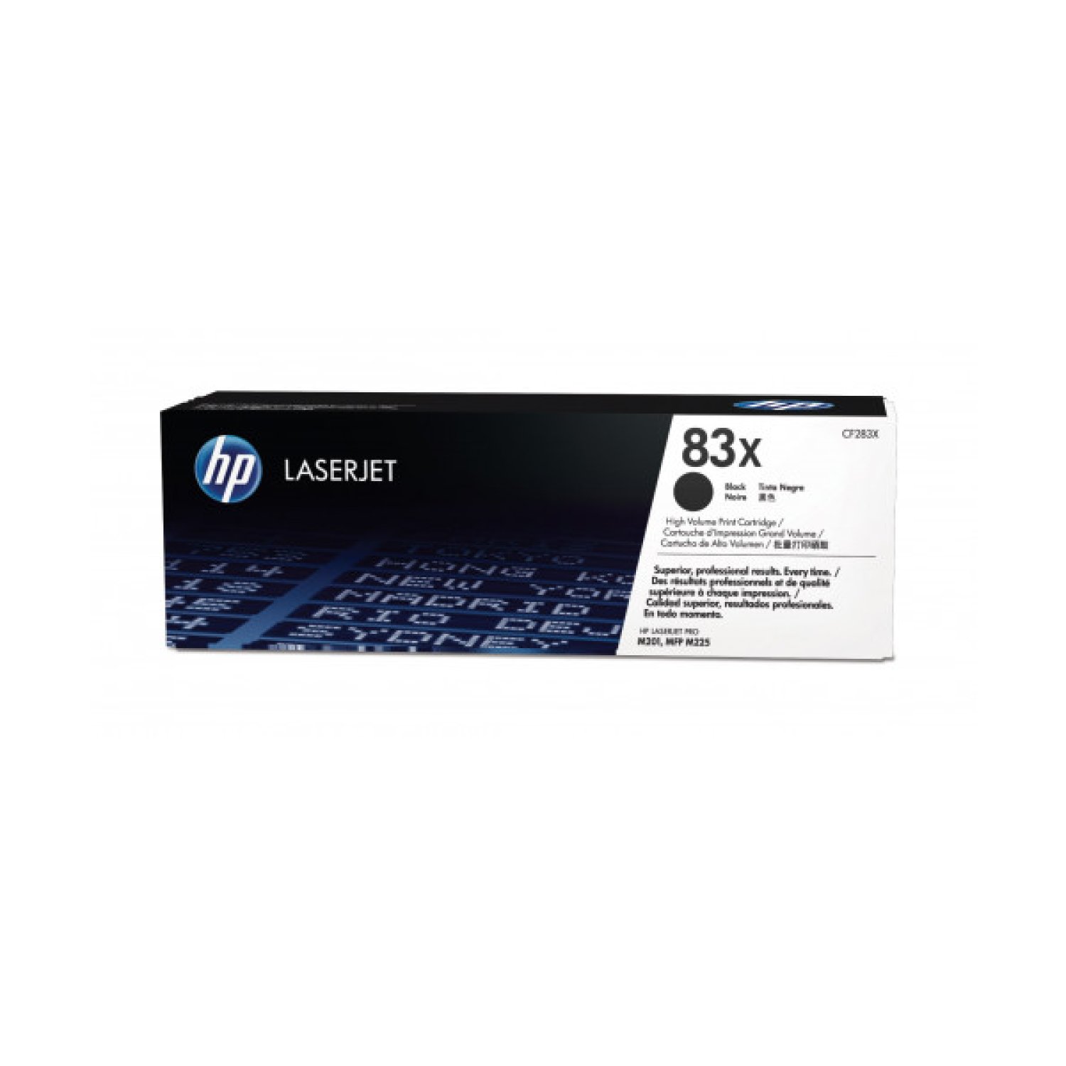 HP nº83X XL · Tóner Negro · Alta Capacidad