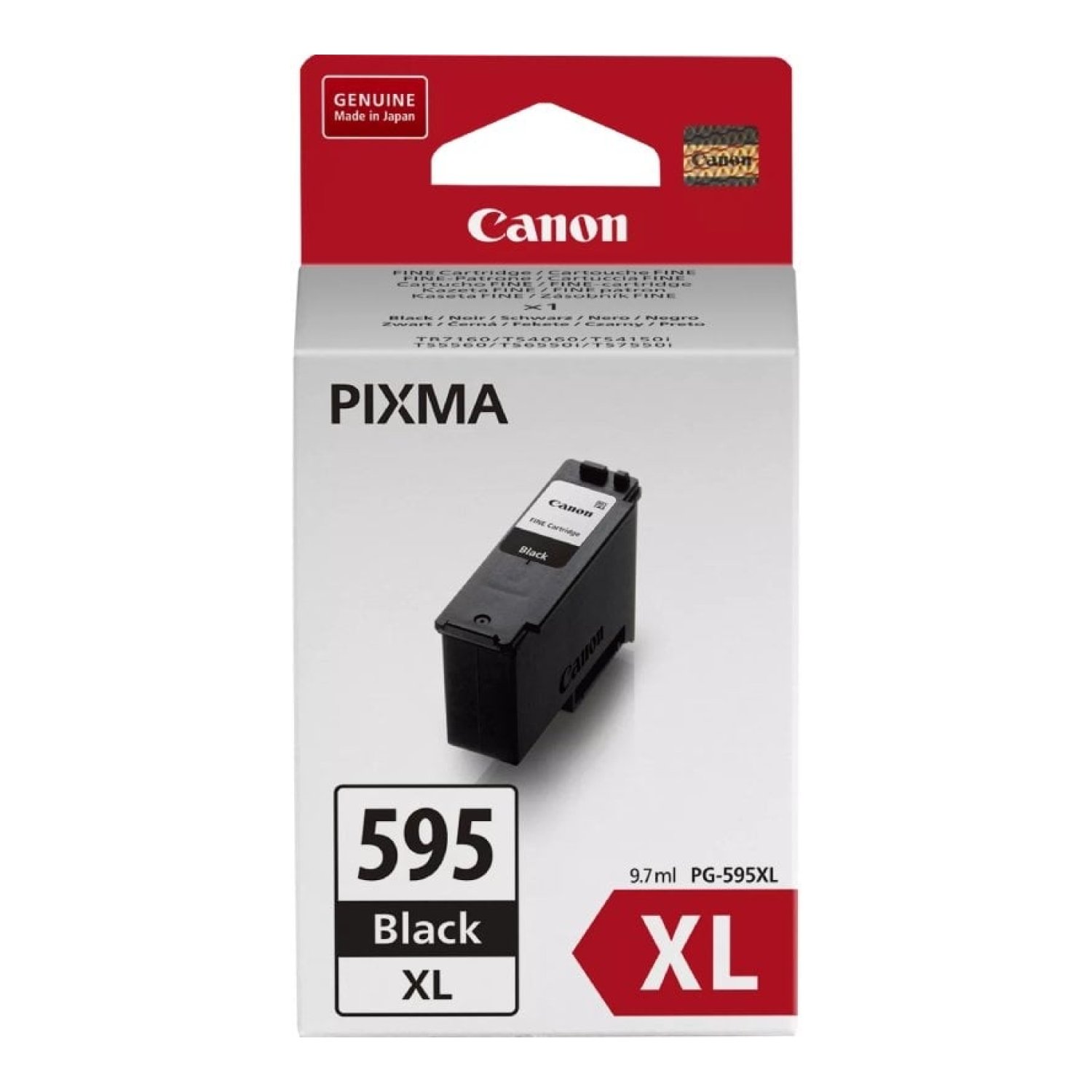 Cartucho de Tinta Original Canon PG-595XL Alta Capacidad/ Negro
