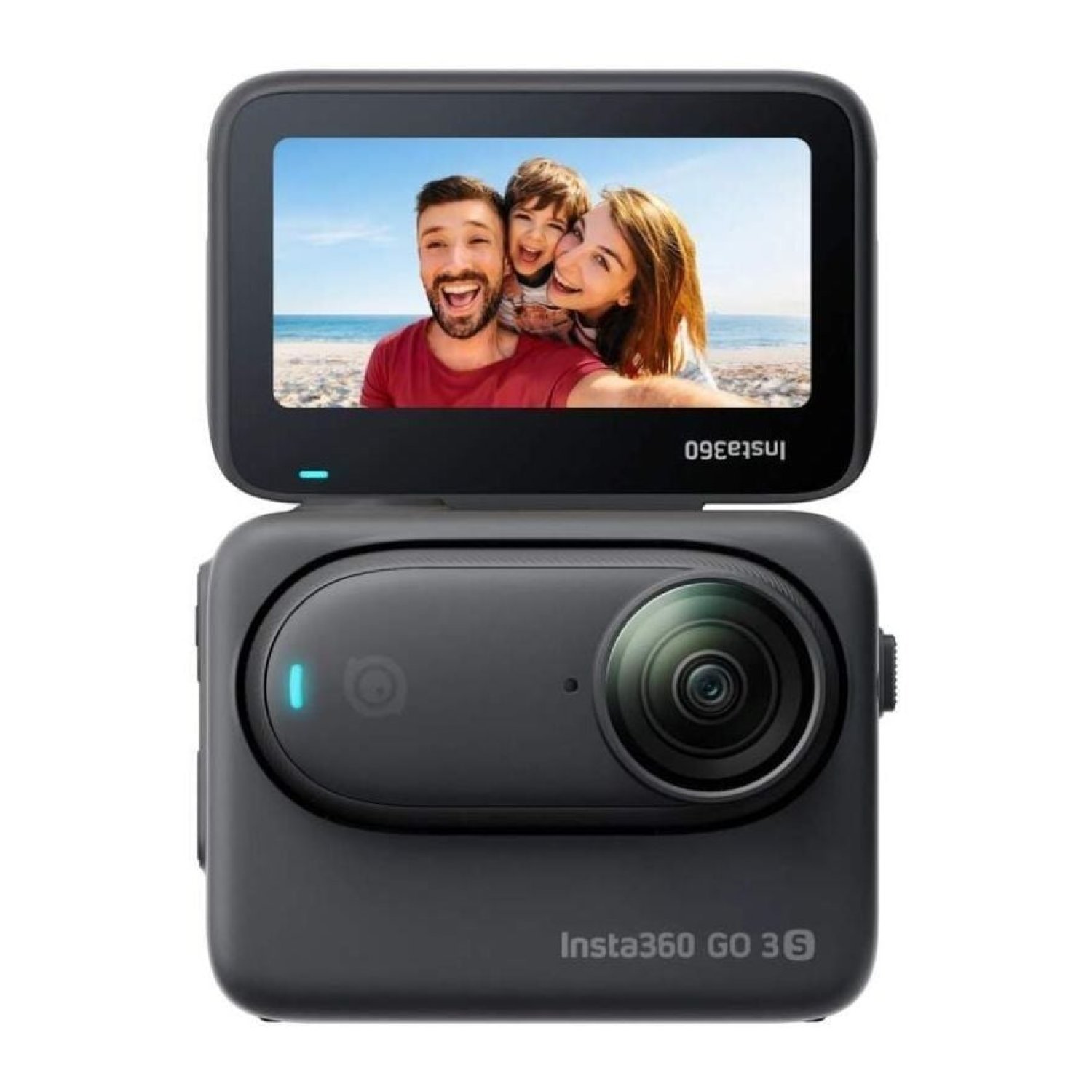 Insta360 GO 3S · Cámara Digital 4K · 180° · Negra