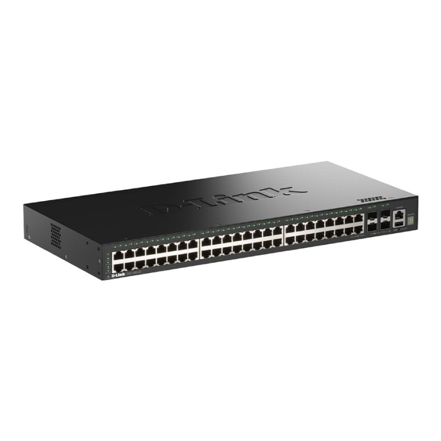 D-Link DGS-1530-52 · Switch Gestionable · 48 Puertos 10Gbps · RJ-45 · SFP · PoE