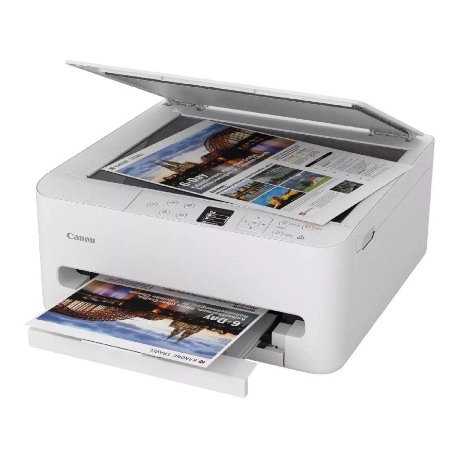 Canon PIXMA TS6550i · Multifunción Fotográfica · WiFi · Dúplex · Blanca