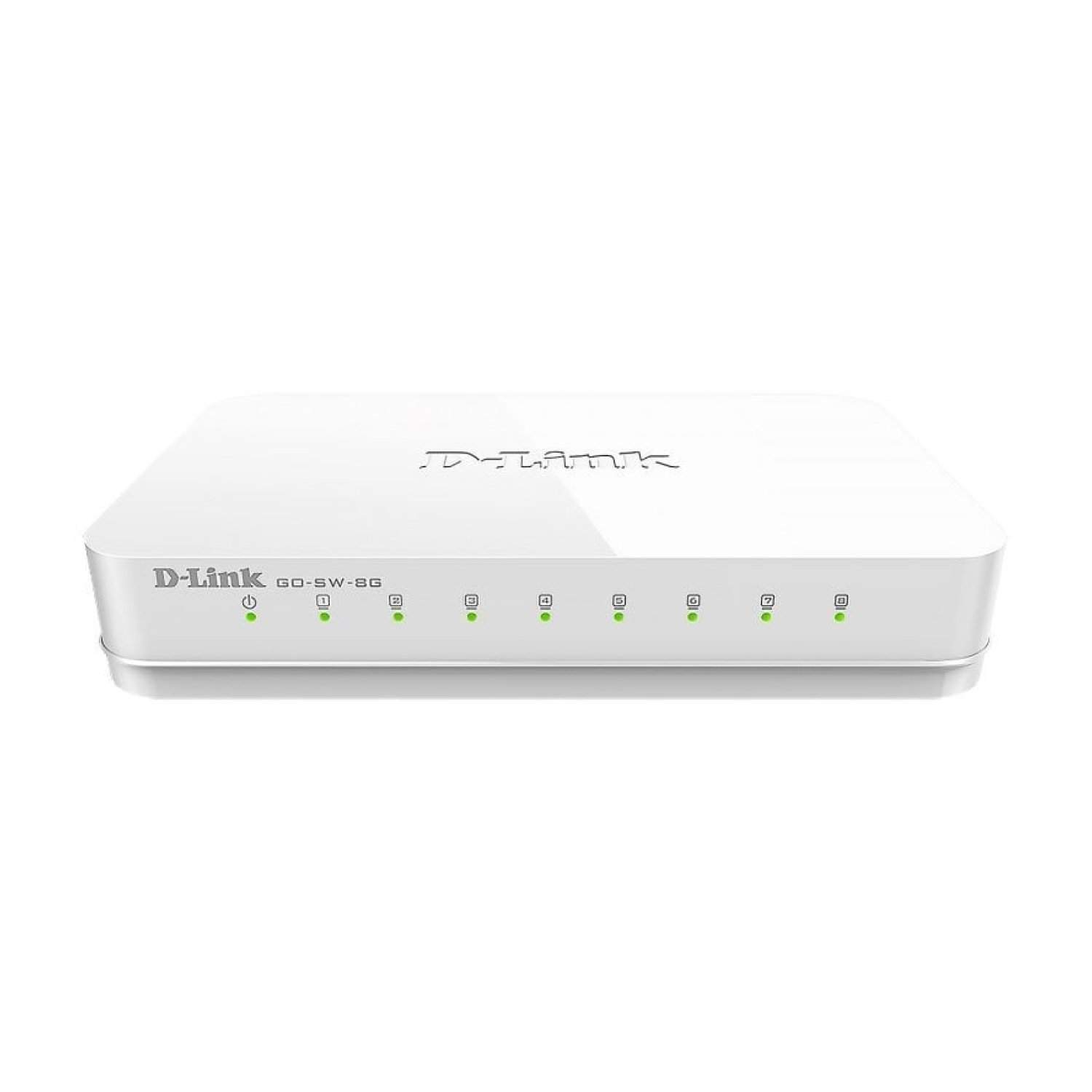 D-Link GO-SW-8G · Switch 8 Puertos · Gigabit 10/100/1000 · RJ-45