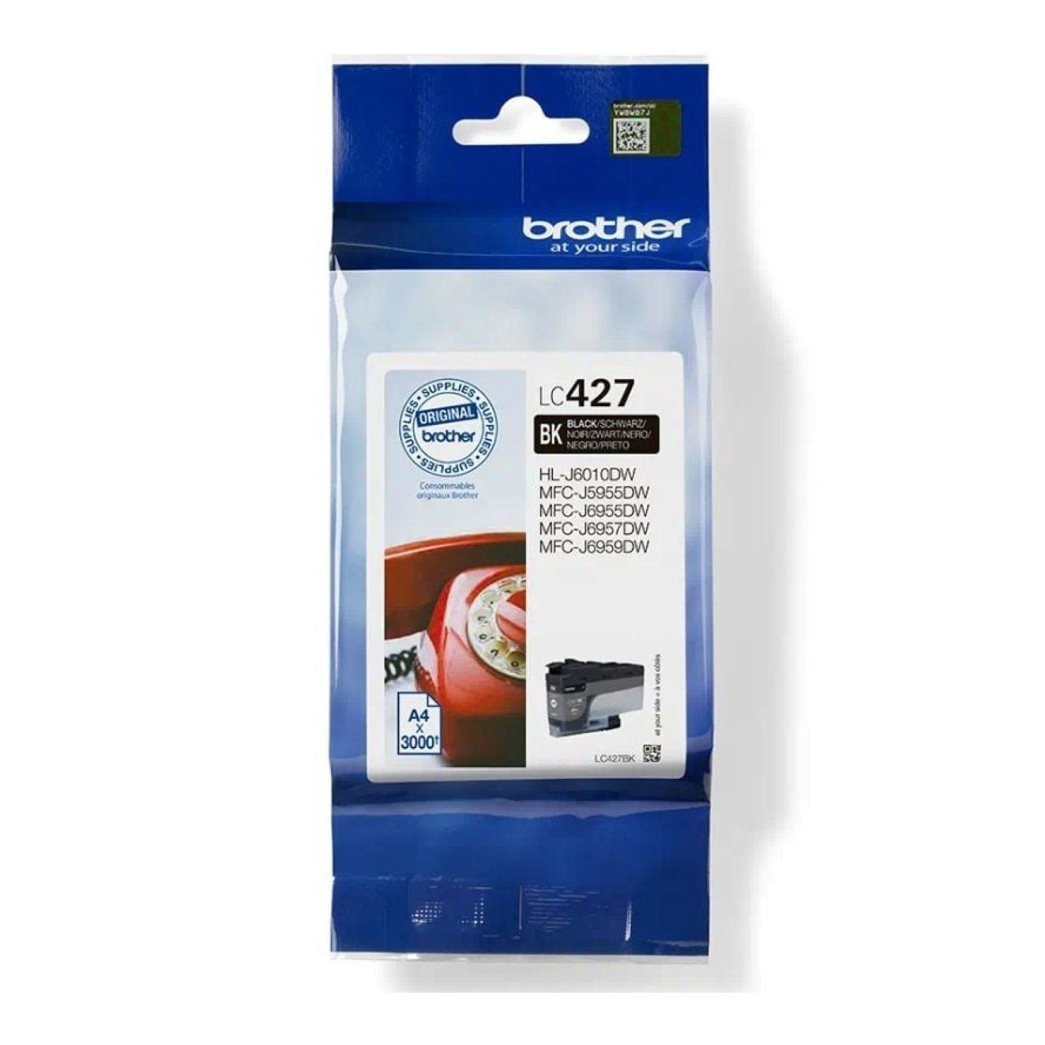 Brother LC-427 · Cartucho de Tinta Original · Negro