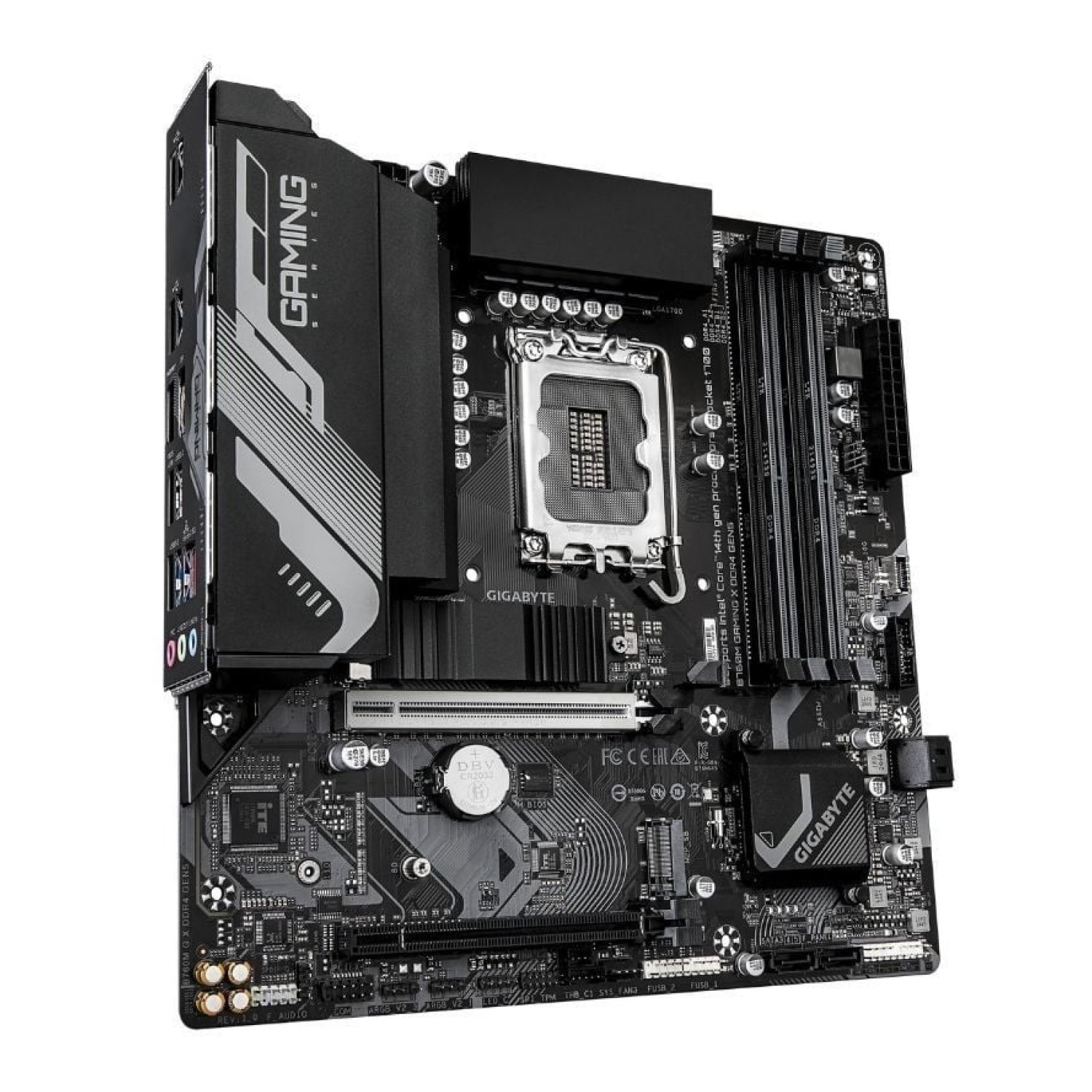 Gigabyte B760M Gaming X · DDR4 · Socket 1700 · PCIe 5.0 · Micro ATX