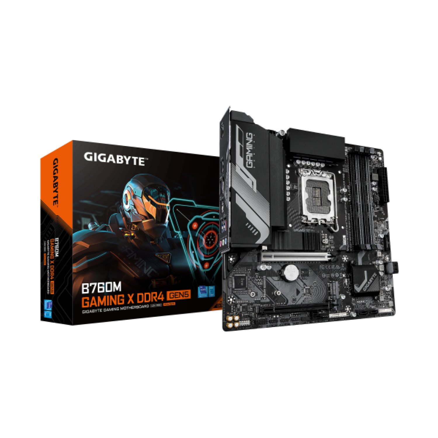 Gigabyte B760M Gaming X · DDR4 · Socket 1700 · PCIe 5.0 · Micro ATX