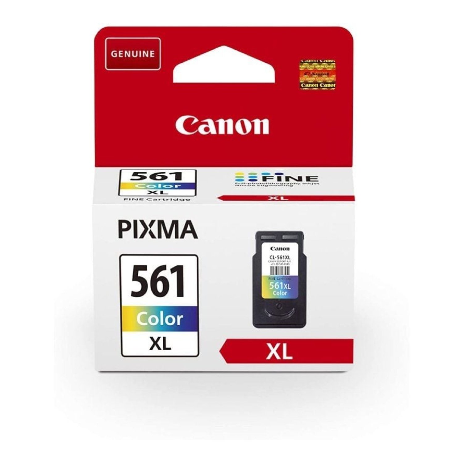 Canon CL-561XL · Cartucho de Tinta · Alta Capacidad · Tricolor