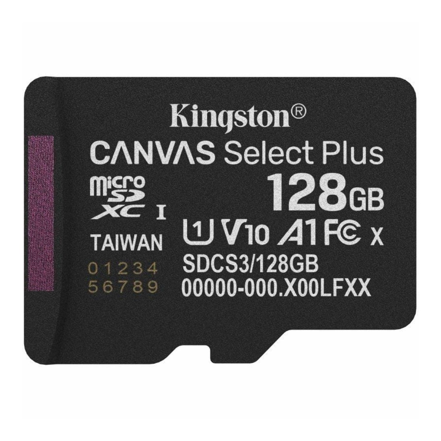 Kingston Canvas Select Plus · MicroSD XC 128GB · Clase 10 · 150MB/s