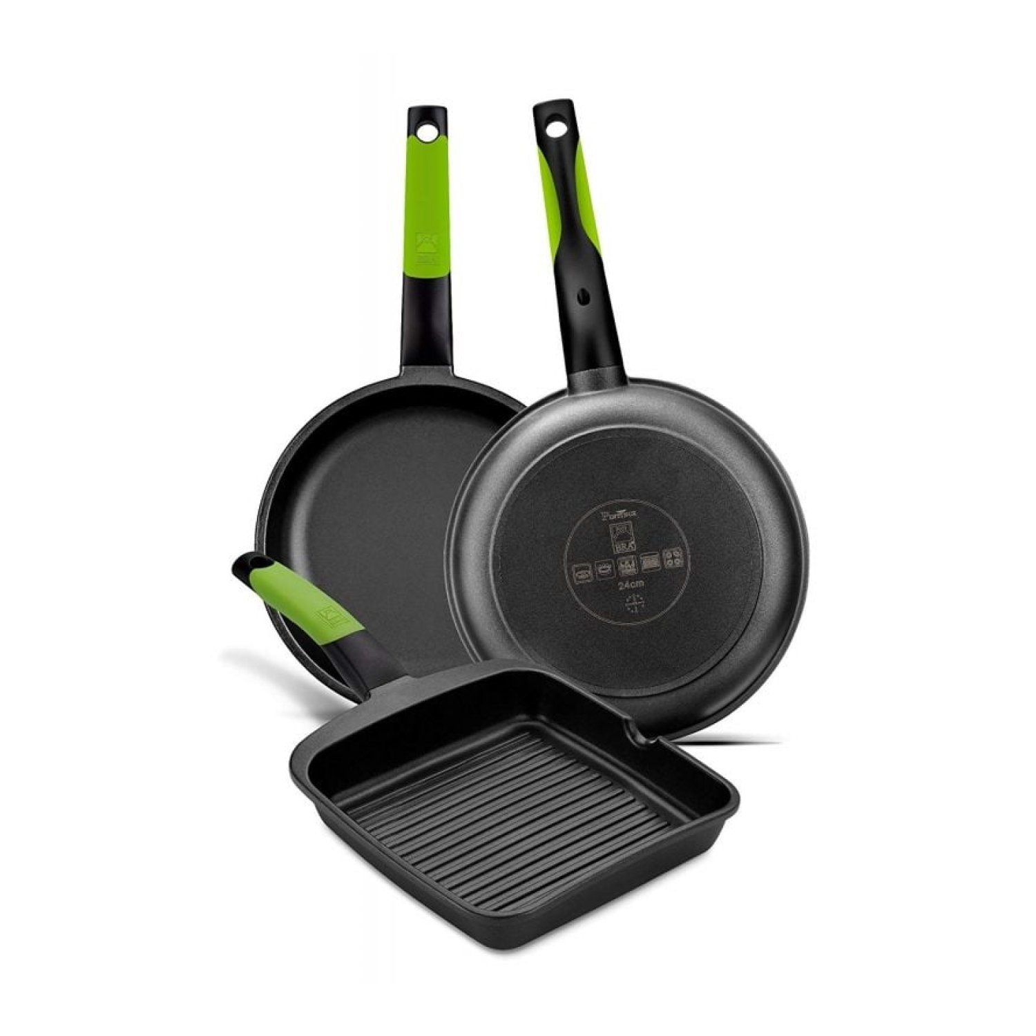 Bra Prior · Asador Ø28cm · Aluminio Fundido · Apto para Inducción