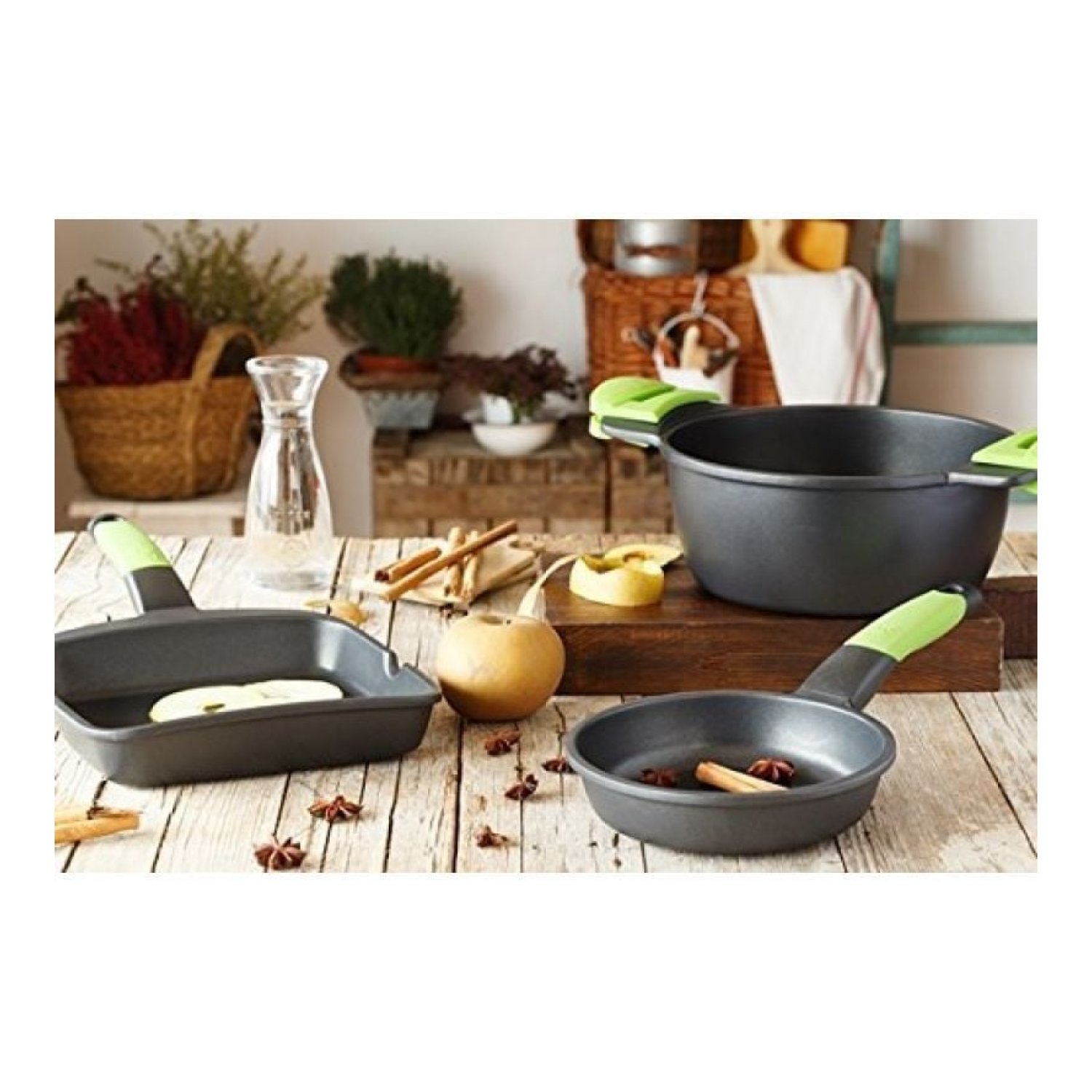 Bra Prior · Asador Ø28cm · Aluminio Fundido · Apto para Inducción