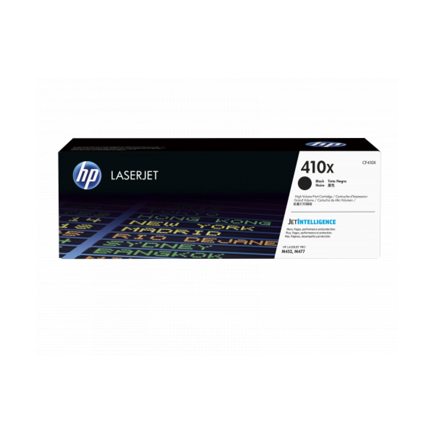 HP Tóner nº410X XL · Alta Capacidad · Negro