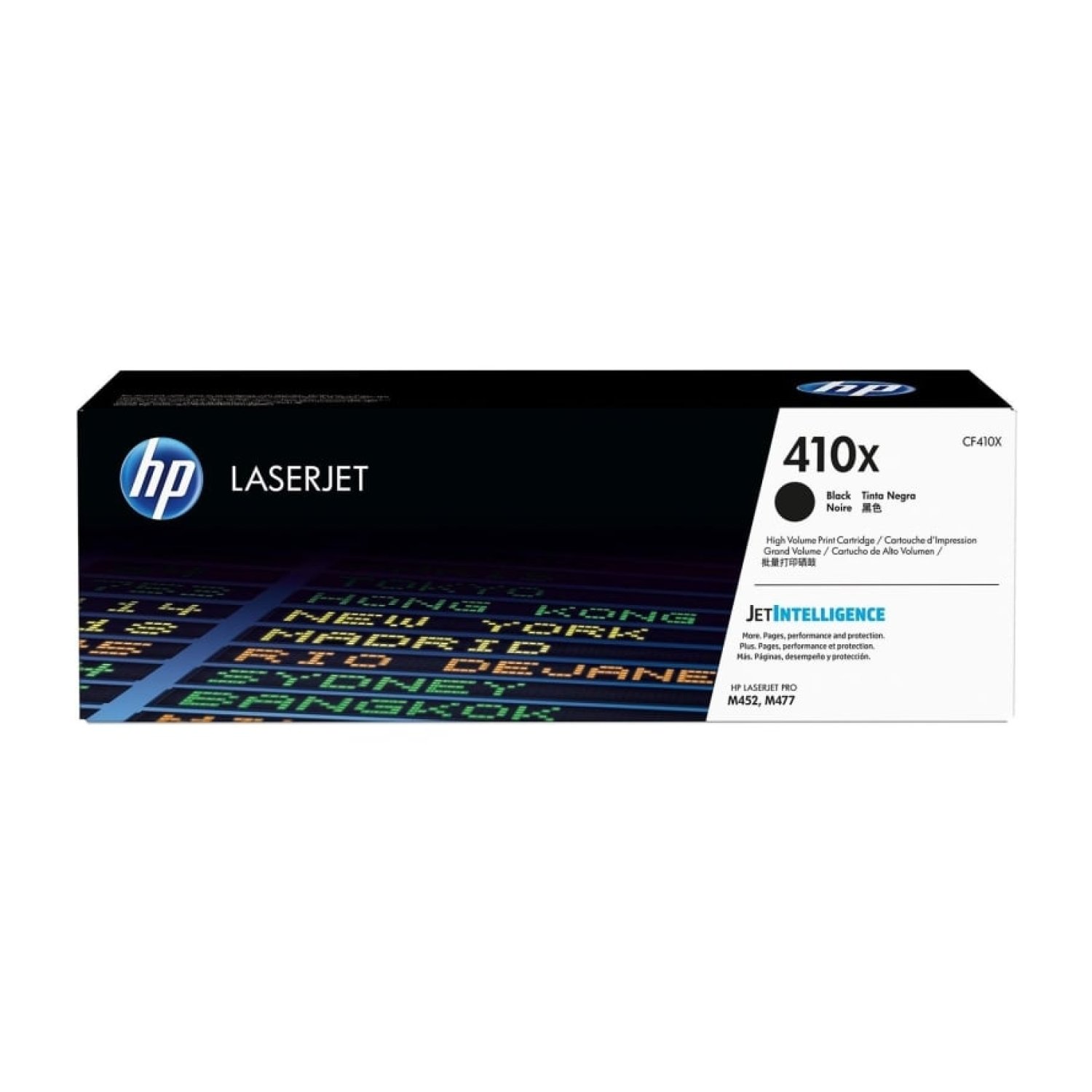 HP Tóner nº410X XL · Alta Capacidad · Negro