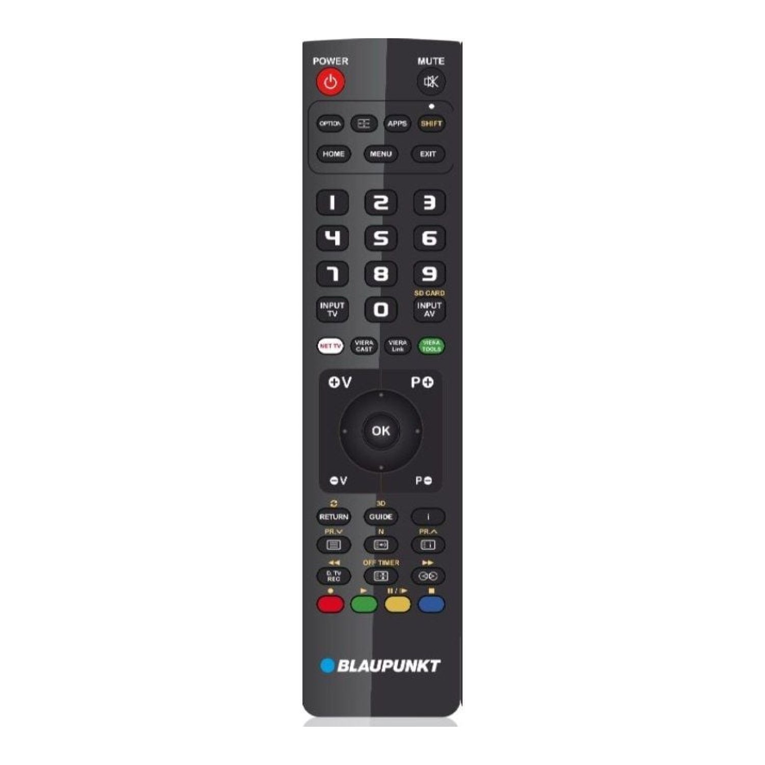 Blaupunkt BP3005 · Mando Universal para TV · Control Total