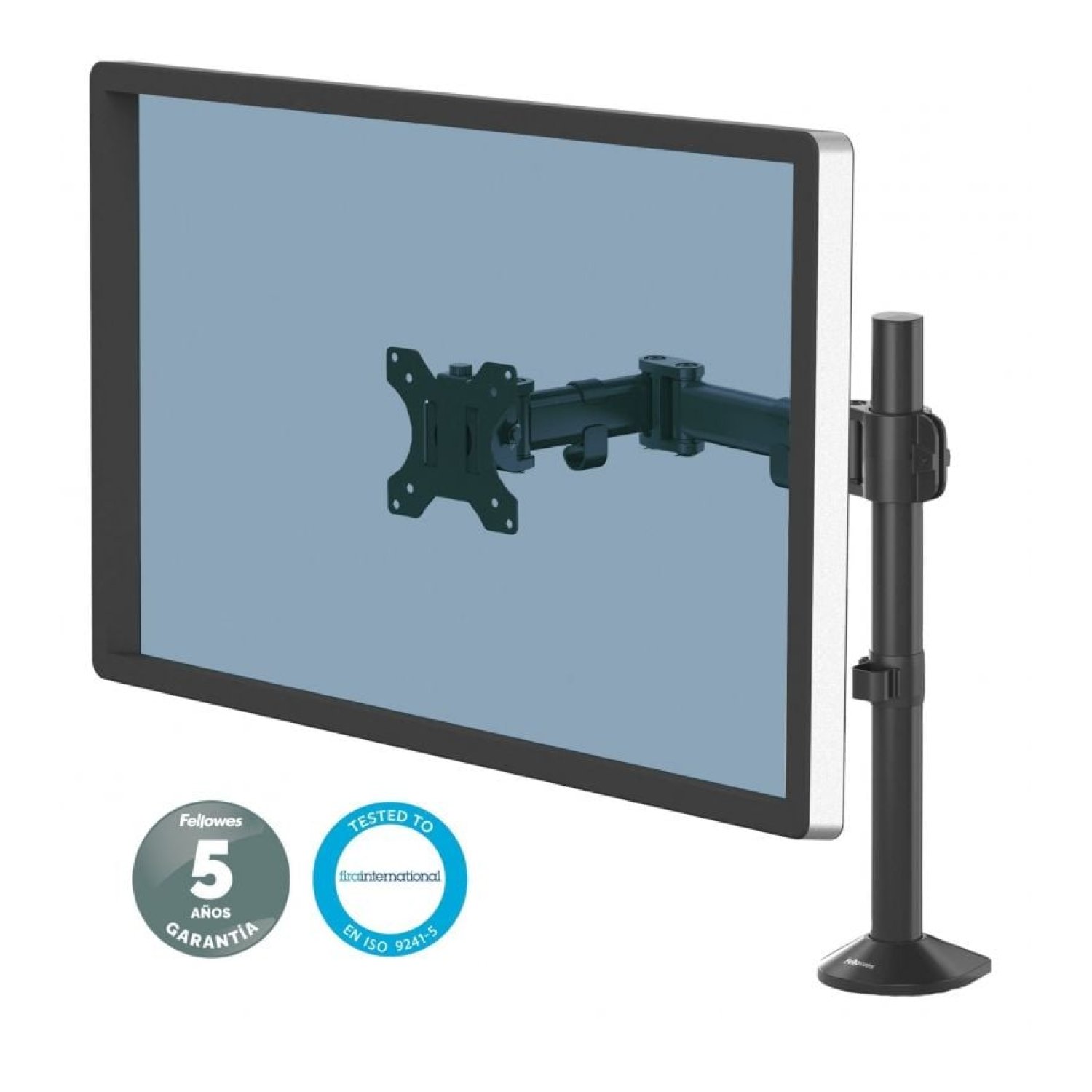 Fellowes · Soporte de Mesa Giratorio · Inclinable · Hasta 8kg