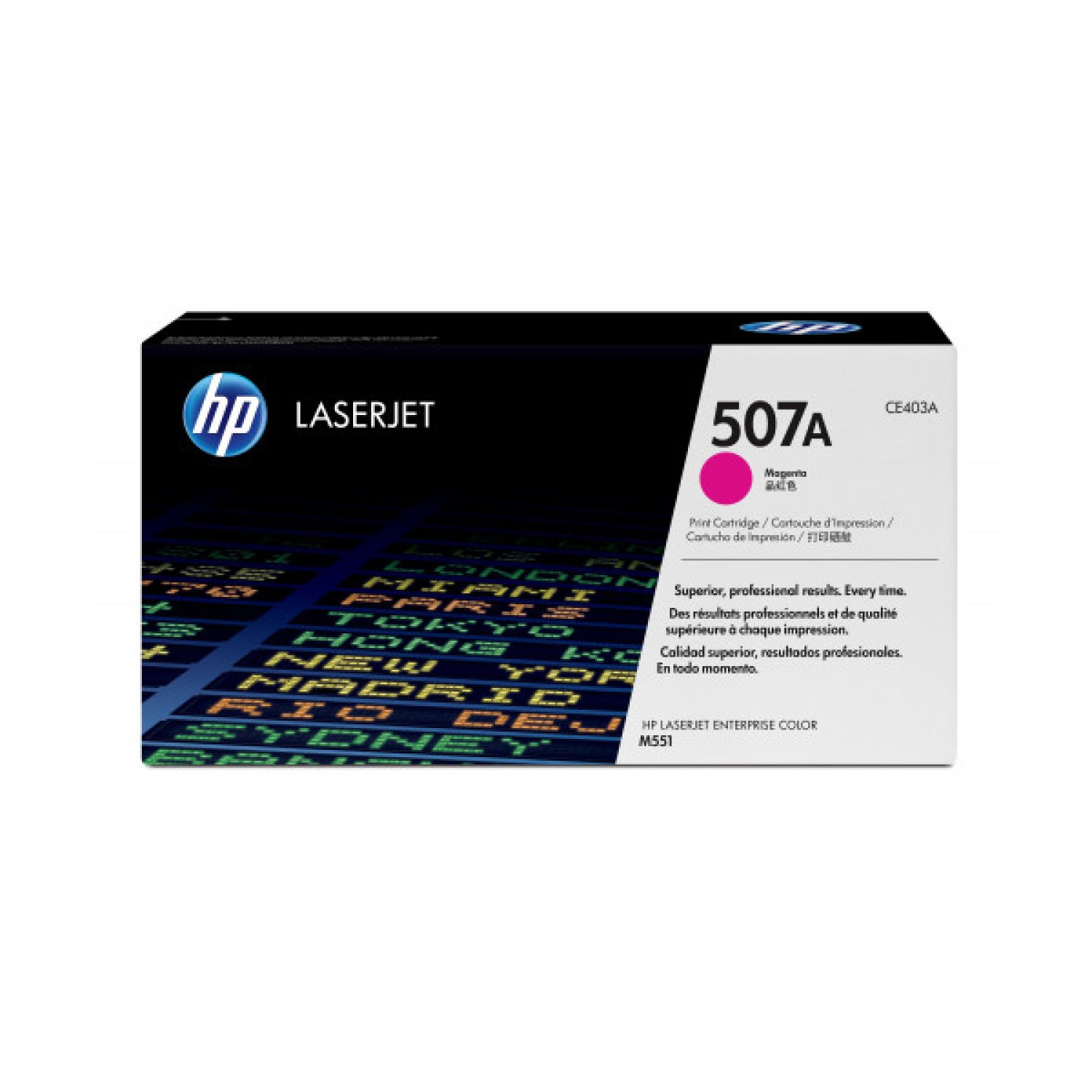 HP nº507A · Tóner Original · Magenta
