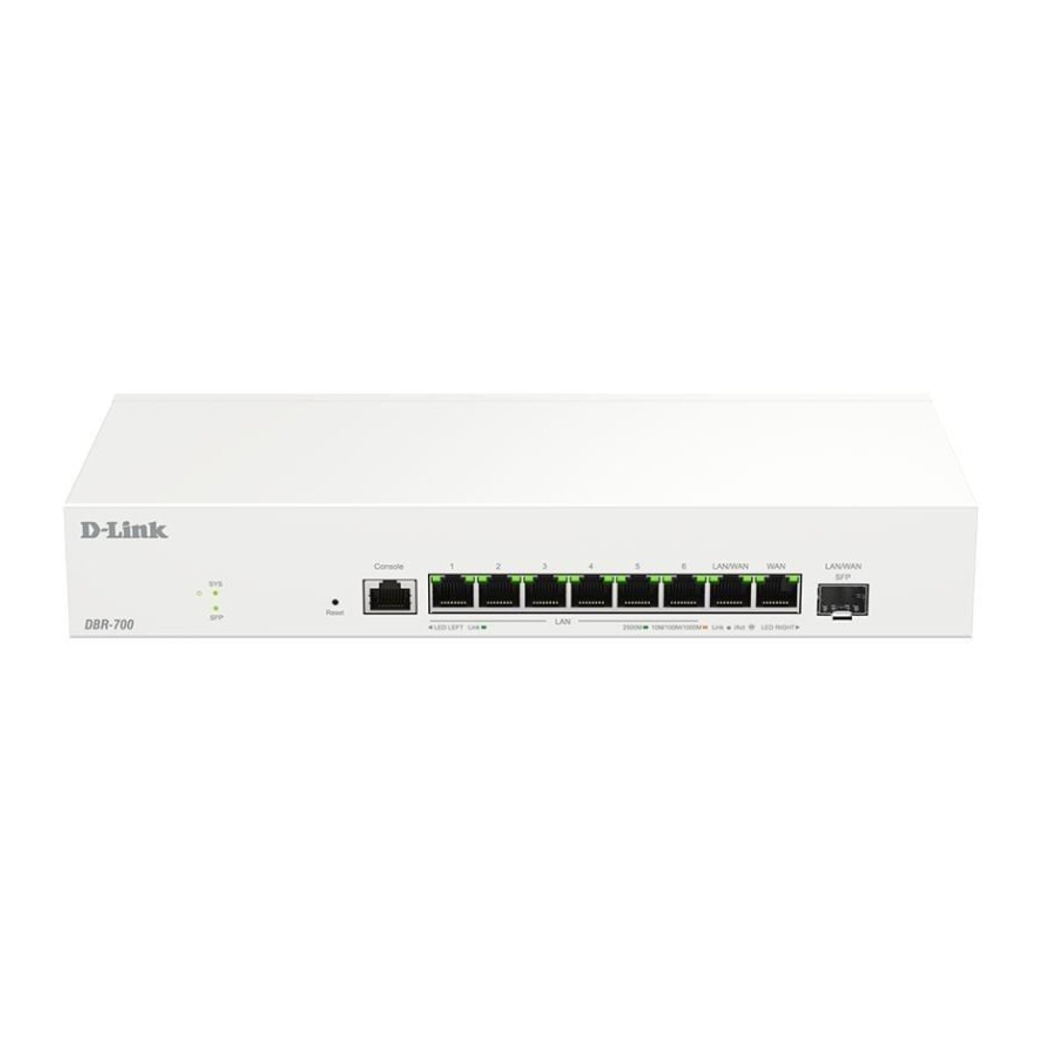 D-Link DBR-700 · Router VPN/Firewall · 9 Puertos · Switch Integrado
