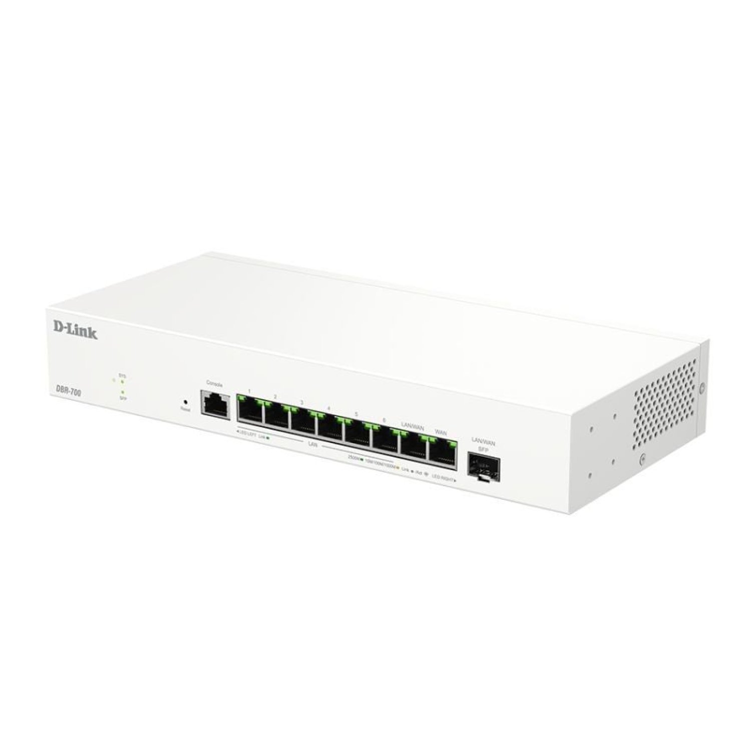 D-Link DBR-700 · Router VPN/Firewall · 9 Puertos · Switch Integrado