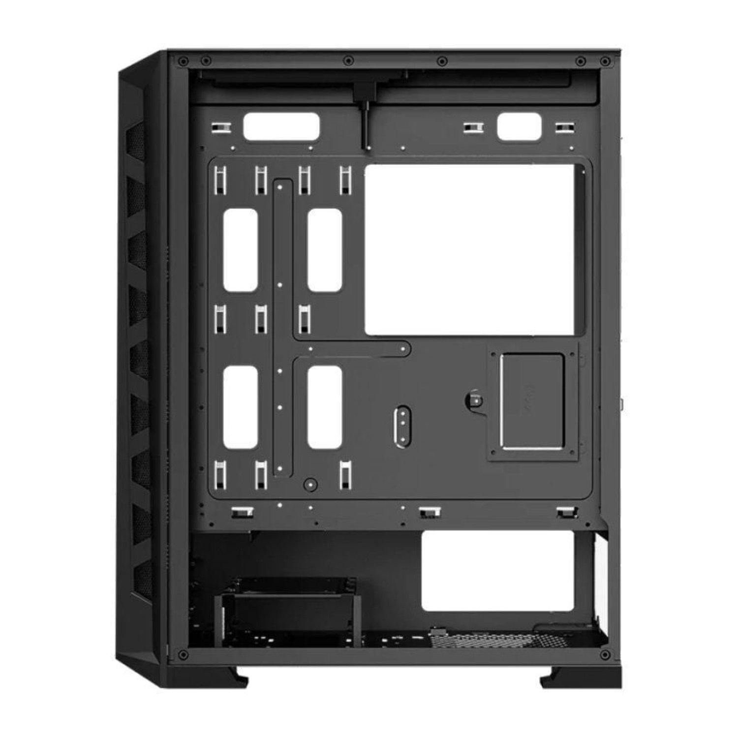 Hiditec MH12 Glass · Caja Gaming Semitorre · Panel Cristal Templado · ATX