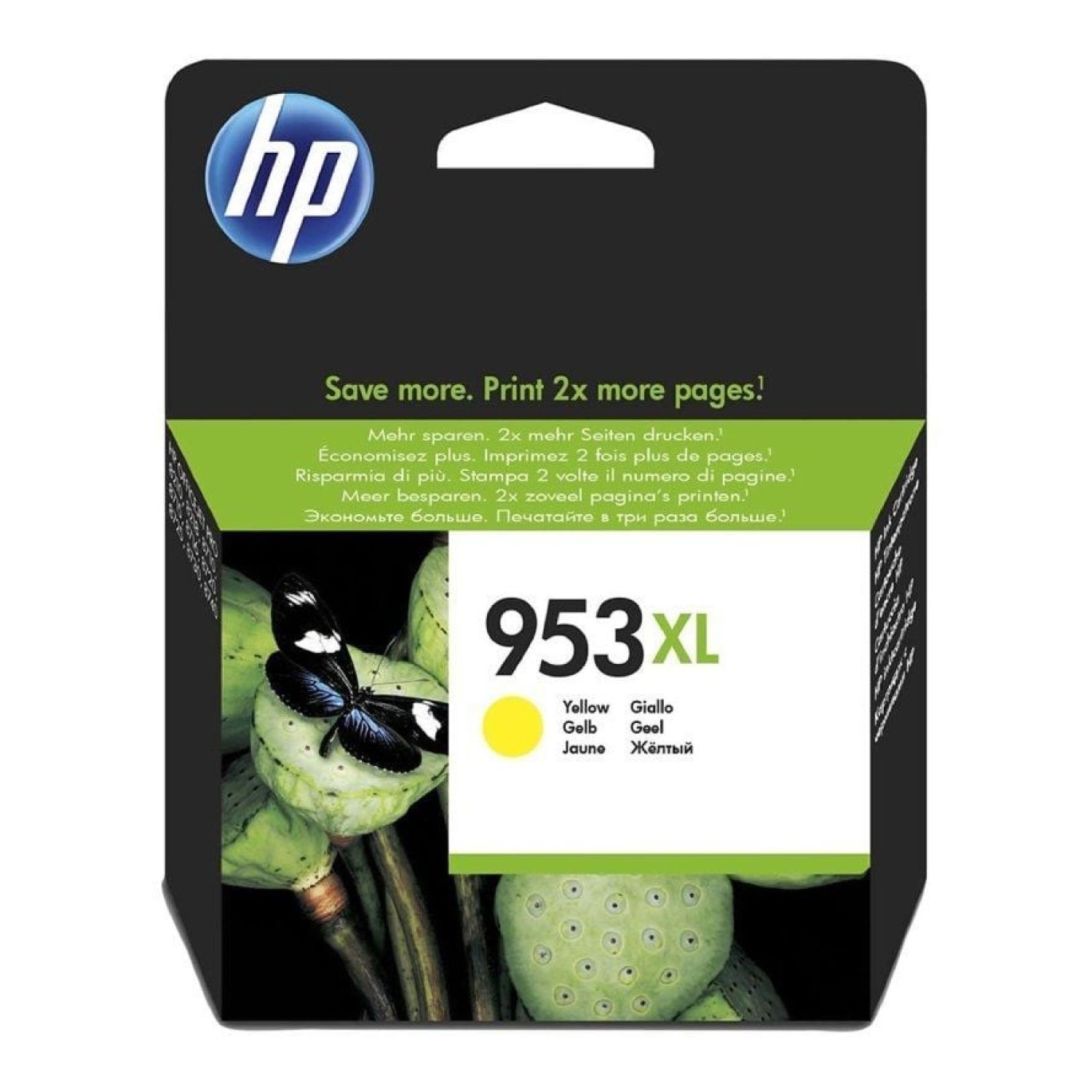 HP nº953 XL · Cartucho Tinta Original · Alta Capacidad · Amarillo