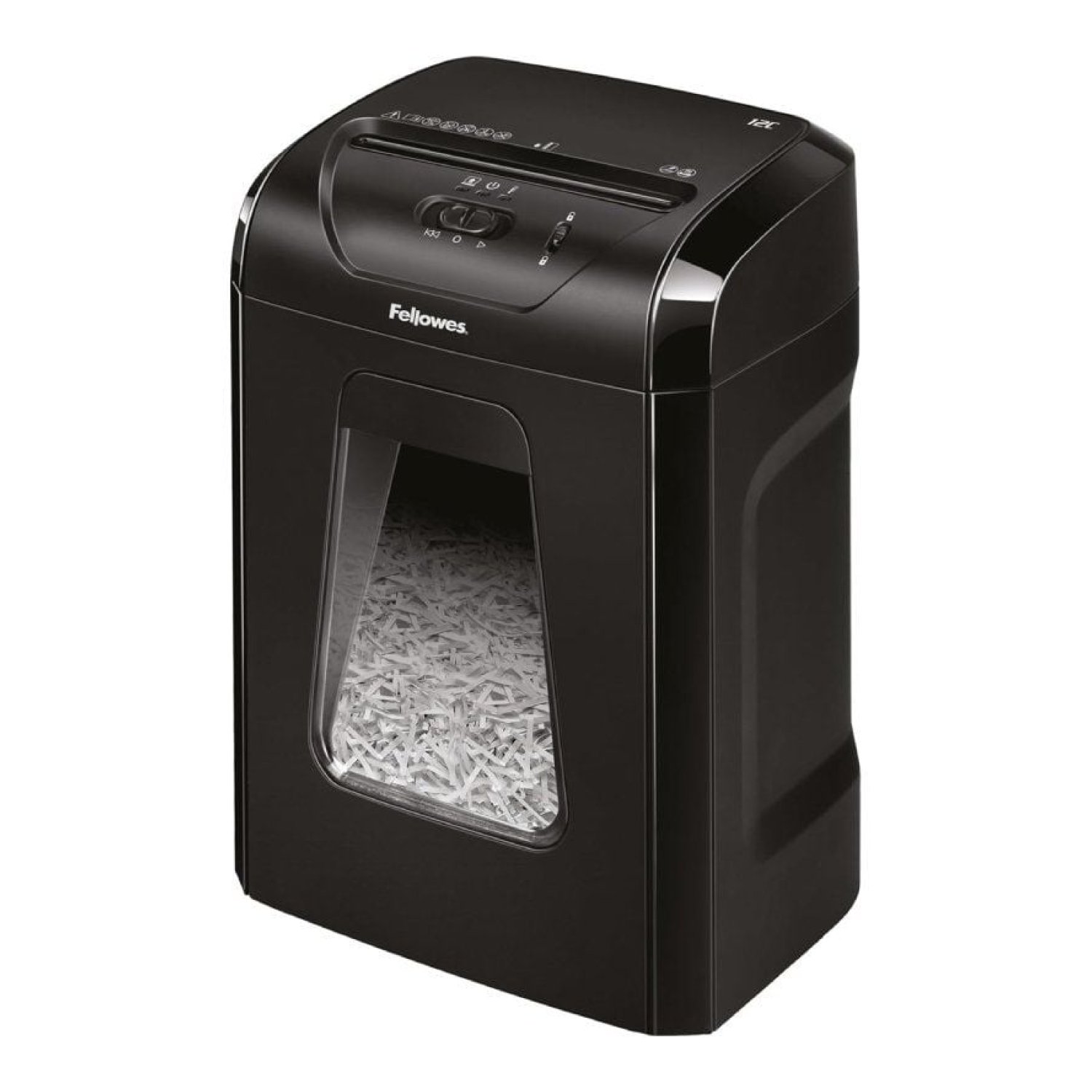 Fellowes 12C · Destructora · Corte Partículas 4x40mm · Negra
