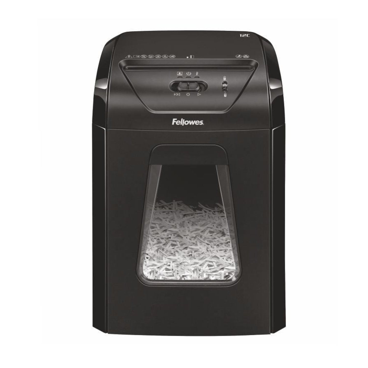 Fellowes 12C · Destructora · Corte Partículas 4x40mm · Negra