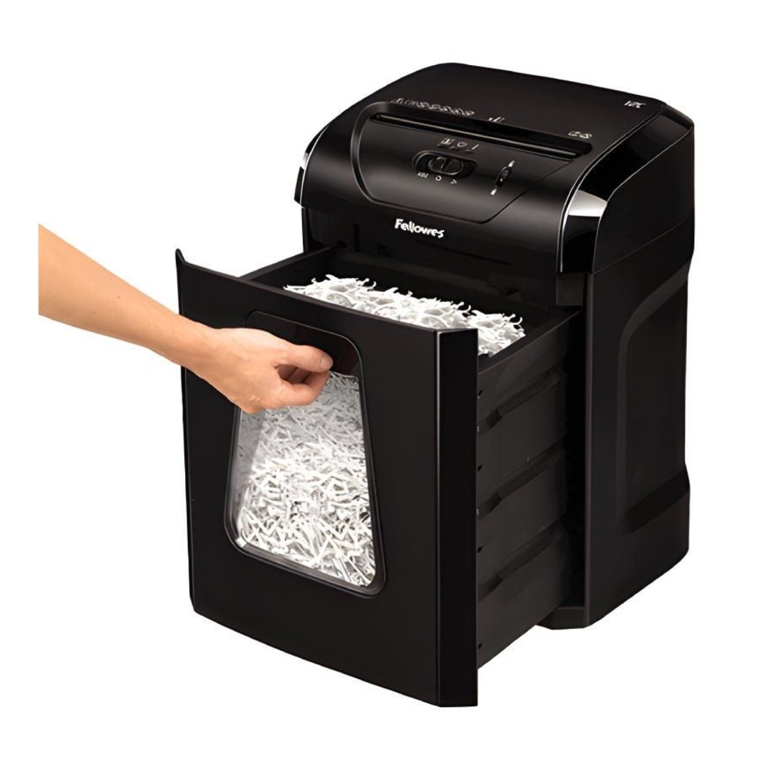 Fellowes 12C · Destructora · Corte Partículas 4x40mm · Negra