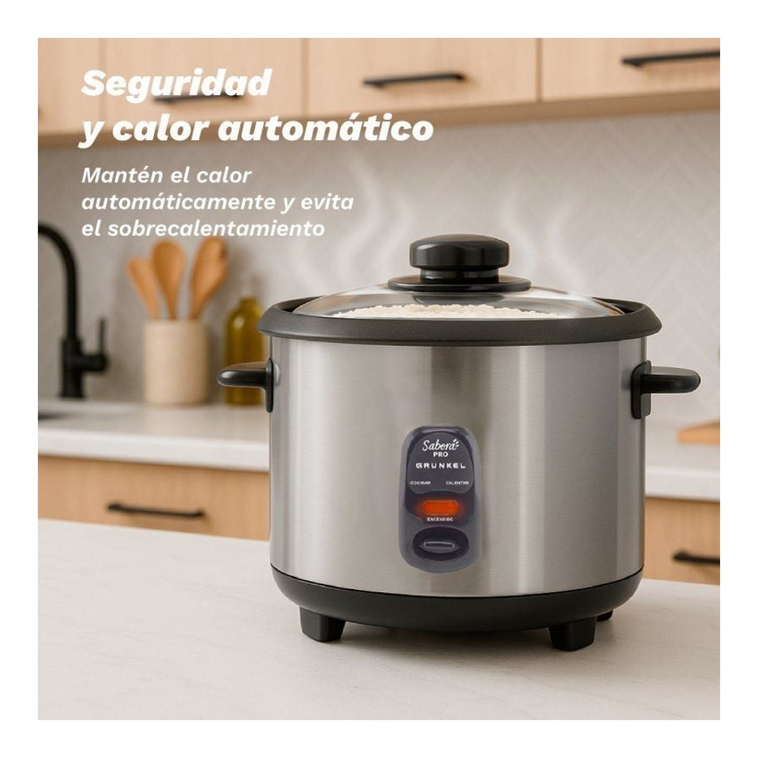 Grunkel RC-28L · Arrocera Programable · 2,8L · 700W