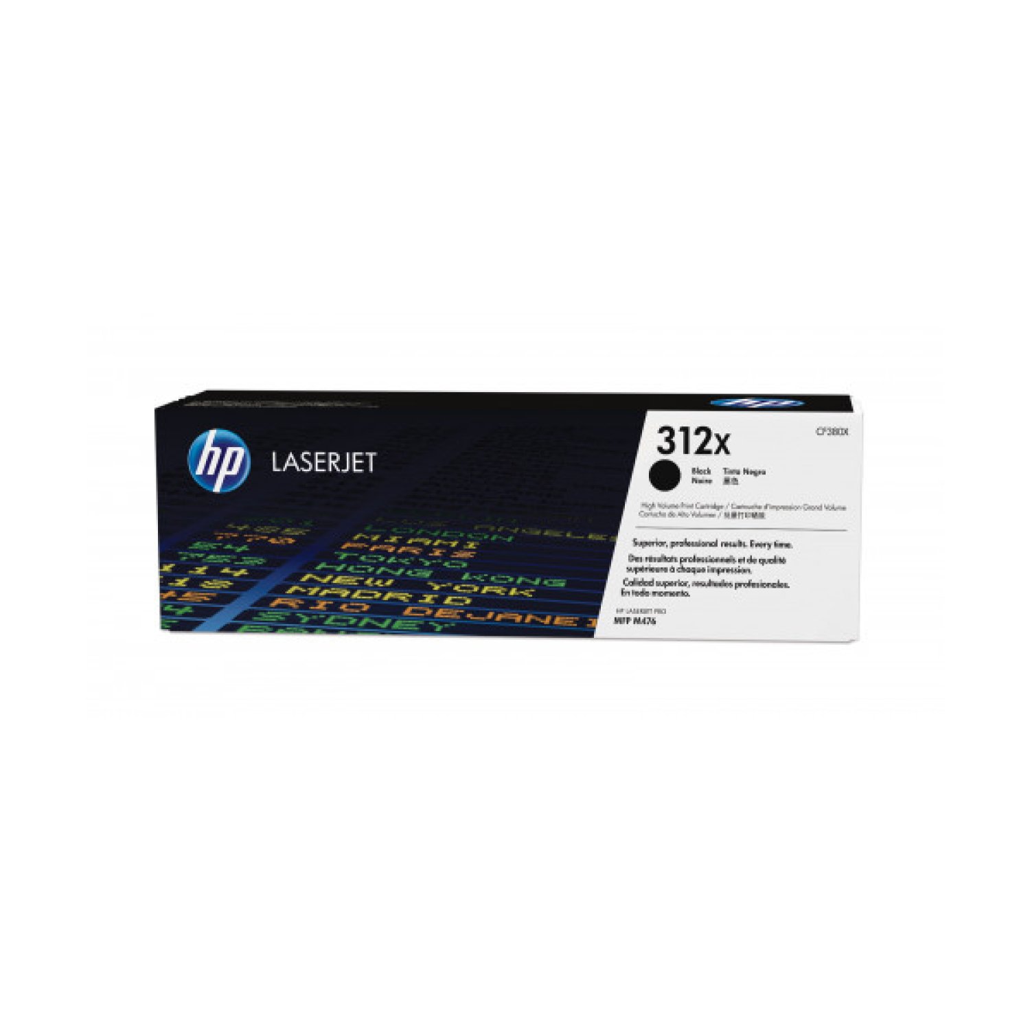 HP Tóner nº312X XL · Alta Capacidad · Negro
