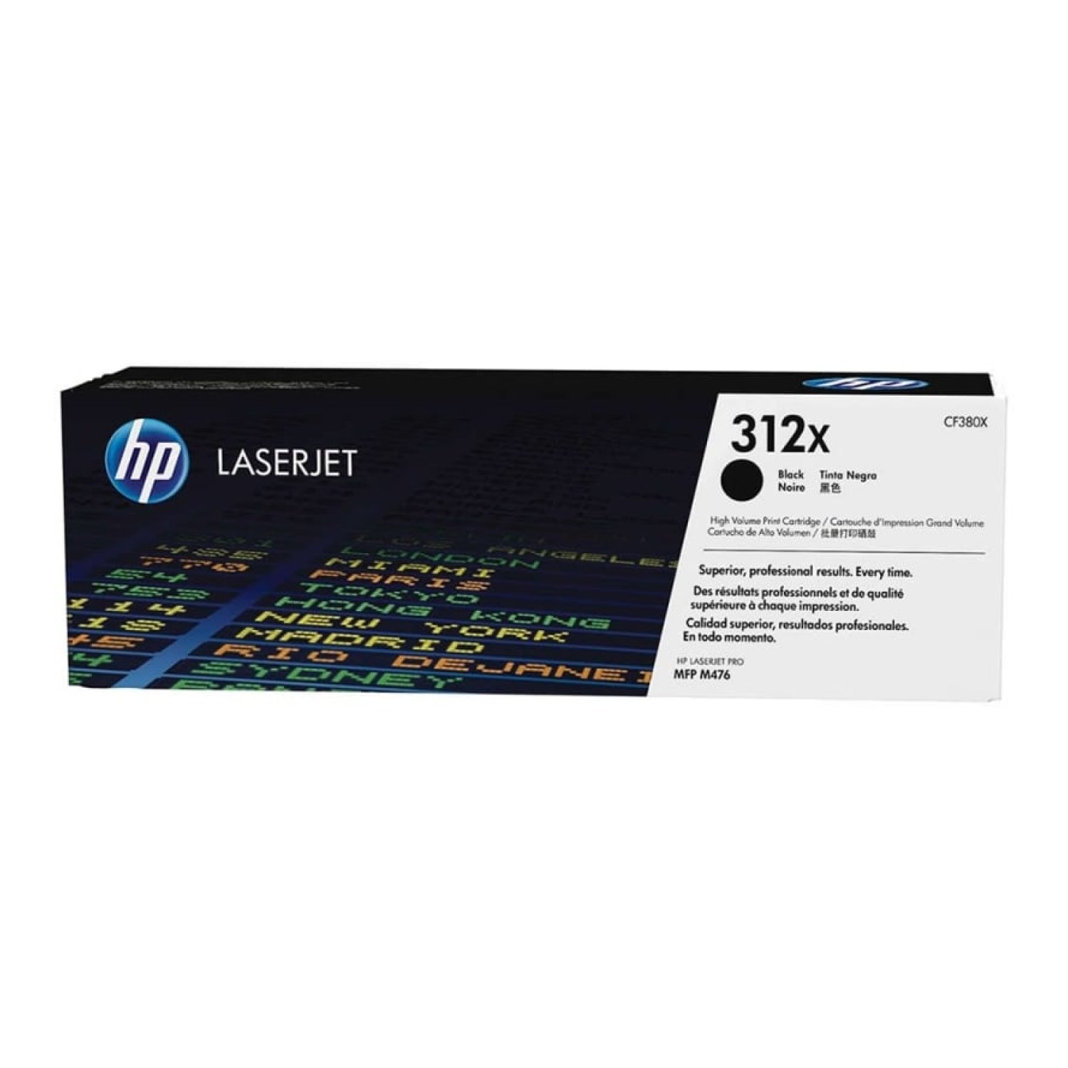 HP Tóner nº312X XL · Alta Capacidad · Negro
