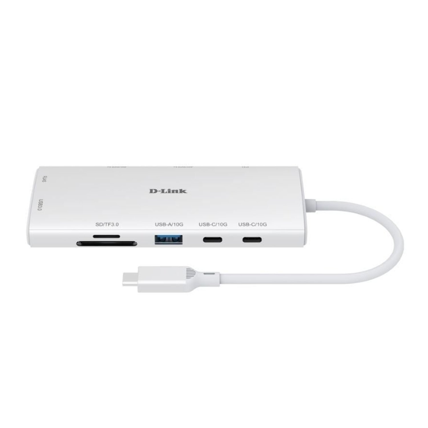 D-Link DUP-A01 · Docking USB-C · 2xHDMI 4K · Ethernet · Lector Tarjetas · PD