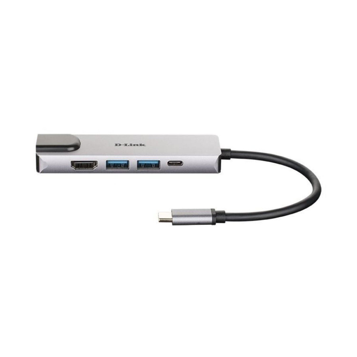 D-Link DUB-M520 · Docking USB-C · 2xUSB · HDMI 4K · RJ45 · Thunderbolt · Gris