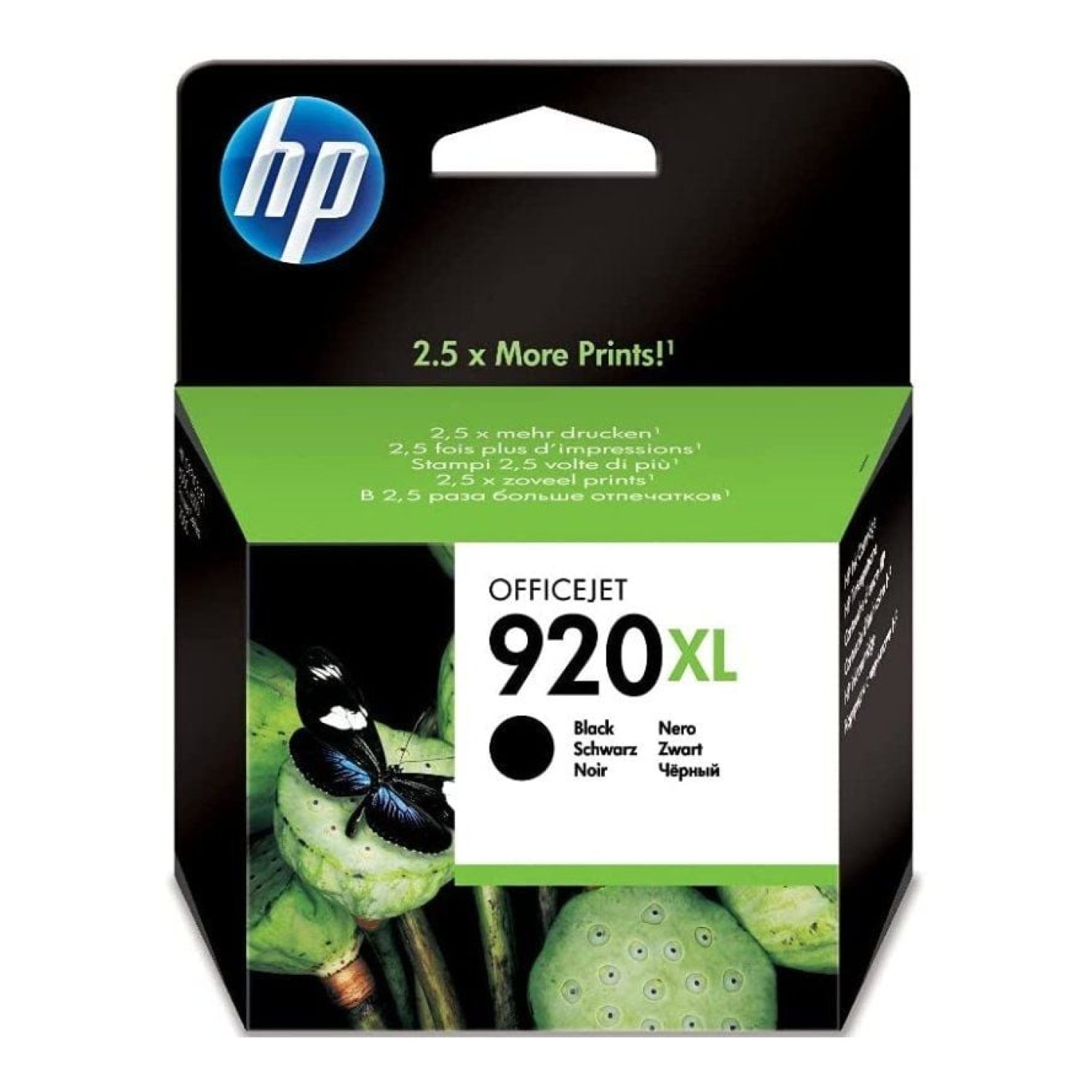 HP 920 XL · Cartucho de Tinta · Alta Capacidad · Negro