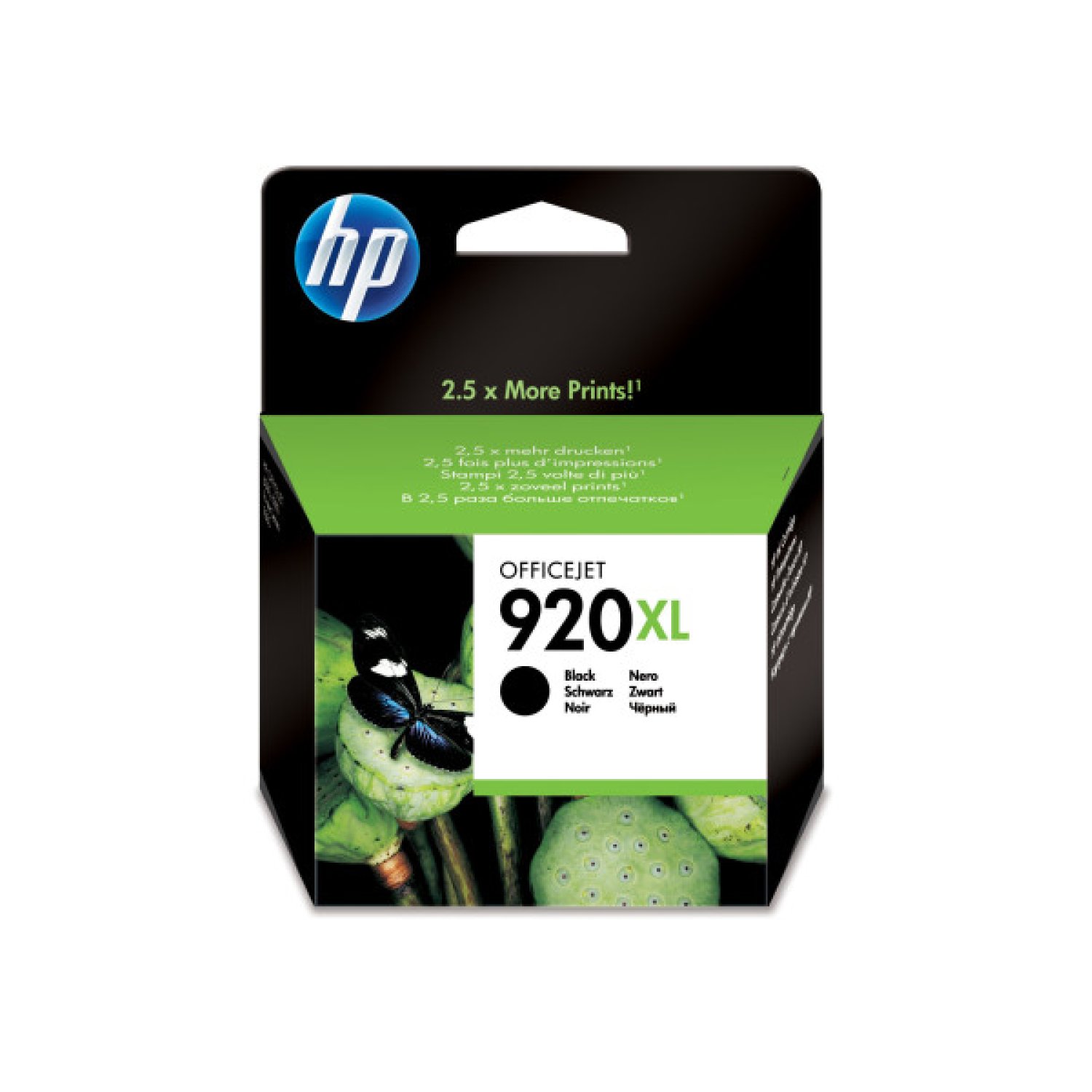HP 920 XL · Cartucho de Tinta · Alta Capacidad · Negro