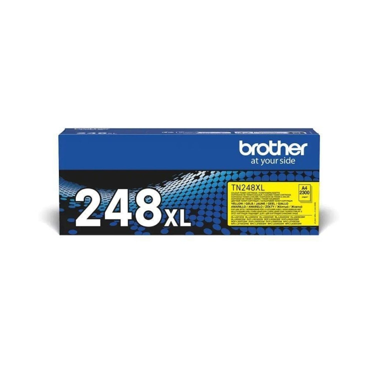 Brother TN248XLY · Tóner Amarillo · Alta Capacidad