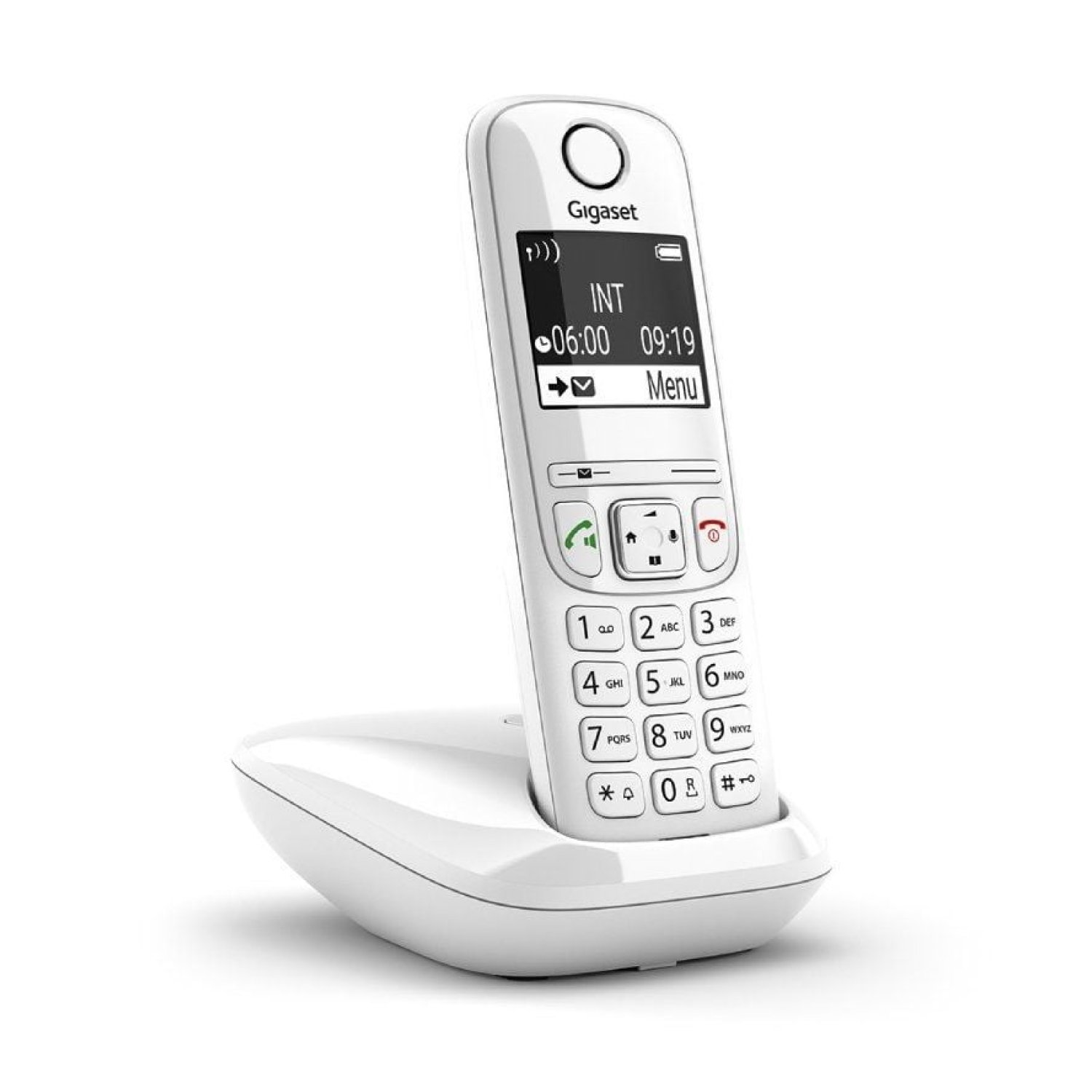 Gigaset AS690 · Teléfono Inalámbrico · Blanco