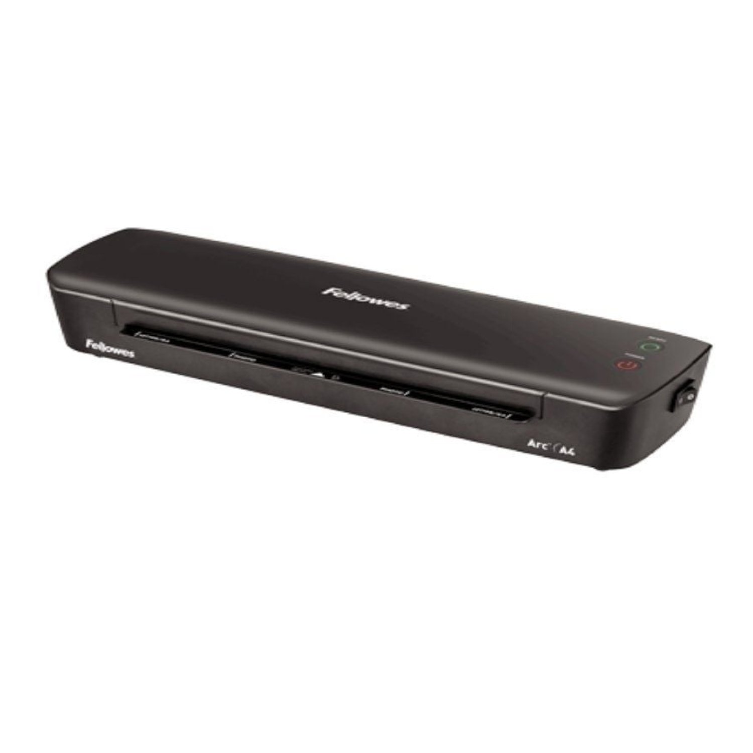 Fellowes Arc · Plastificadora A4 · hasta 80 Micras · Negra