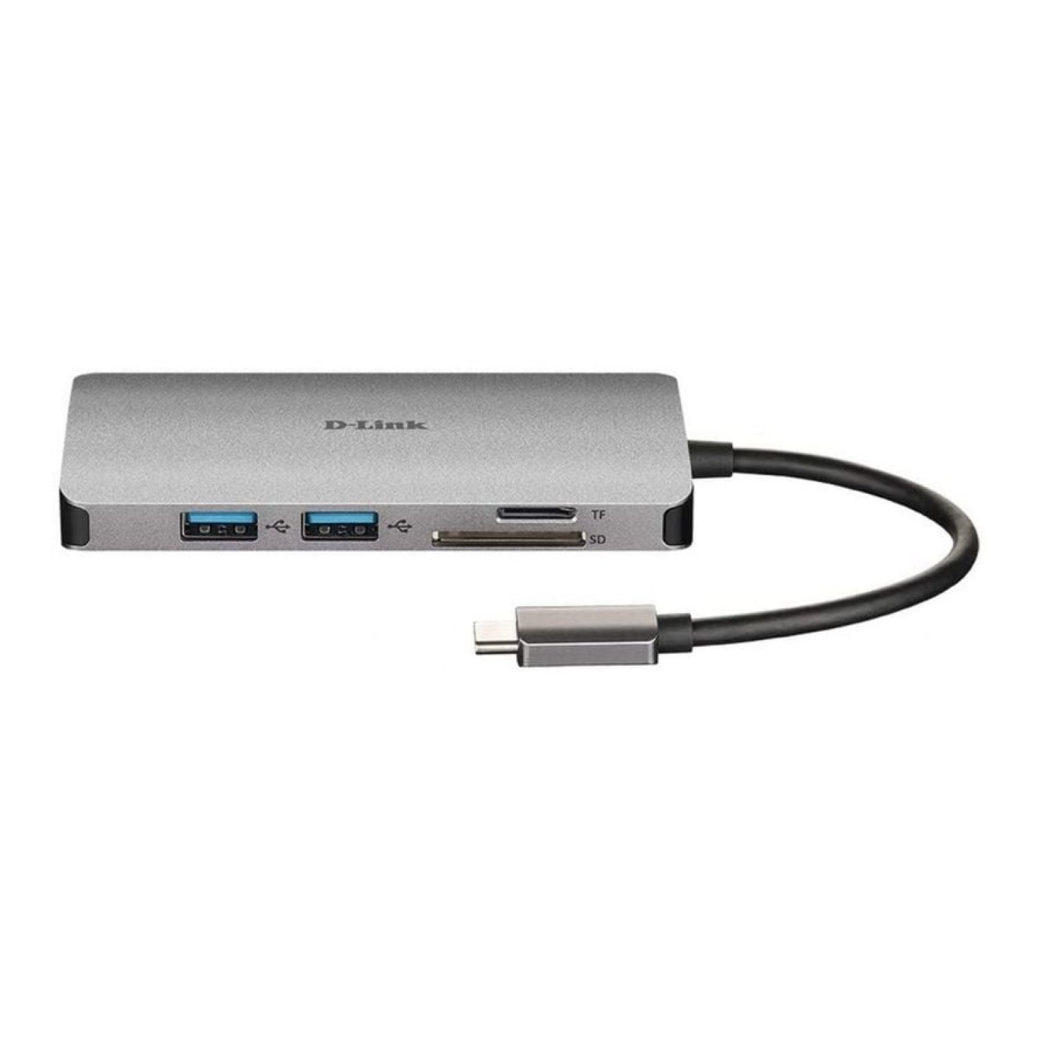 D-Link DUB-M810 · Docking USB Tipo-C · 3xUSB · HDMI 4K · RJ45 · Lector Tarjetas