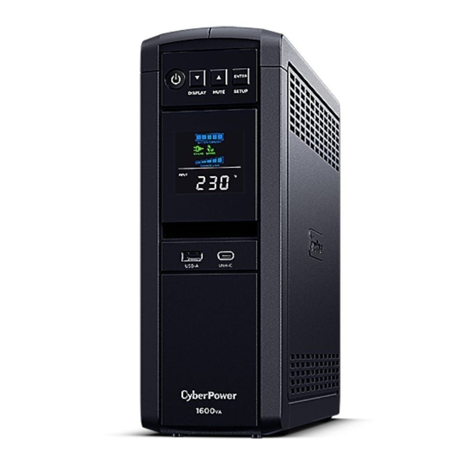 CyberPower CP1600EPFCLCD · SAI 1600VA/1000W · 6 Salidas · Torre · LCD