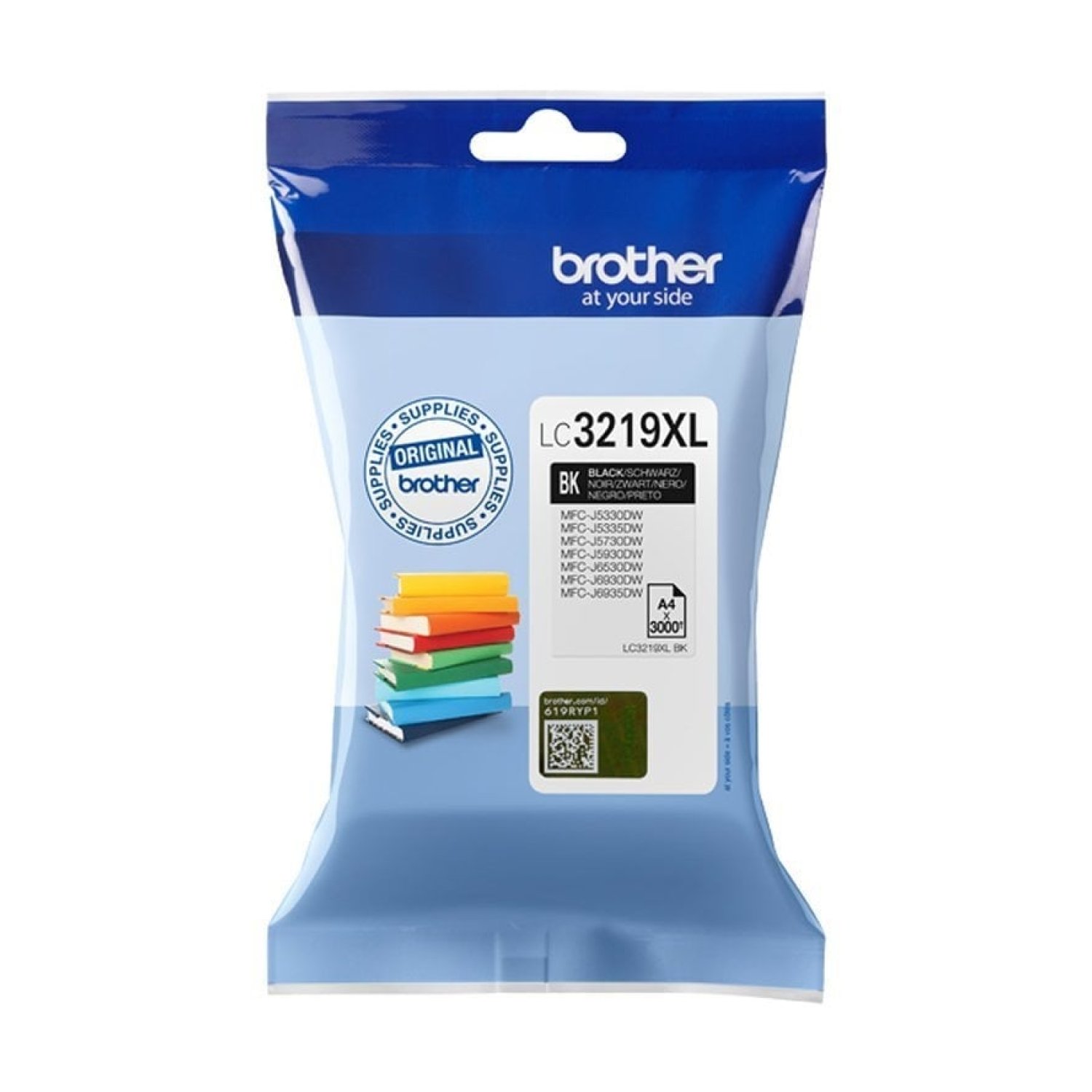 Brother · Cartucho Tinta LC-3219 XL · Alta Capacidad · Negro