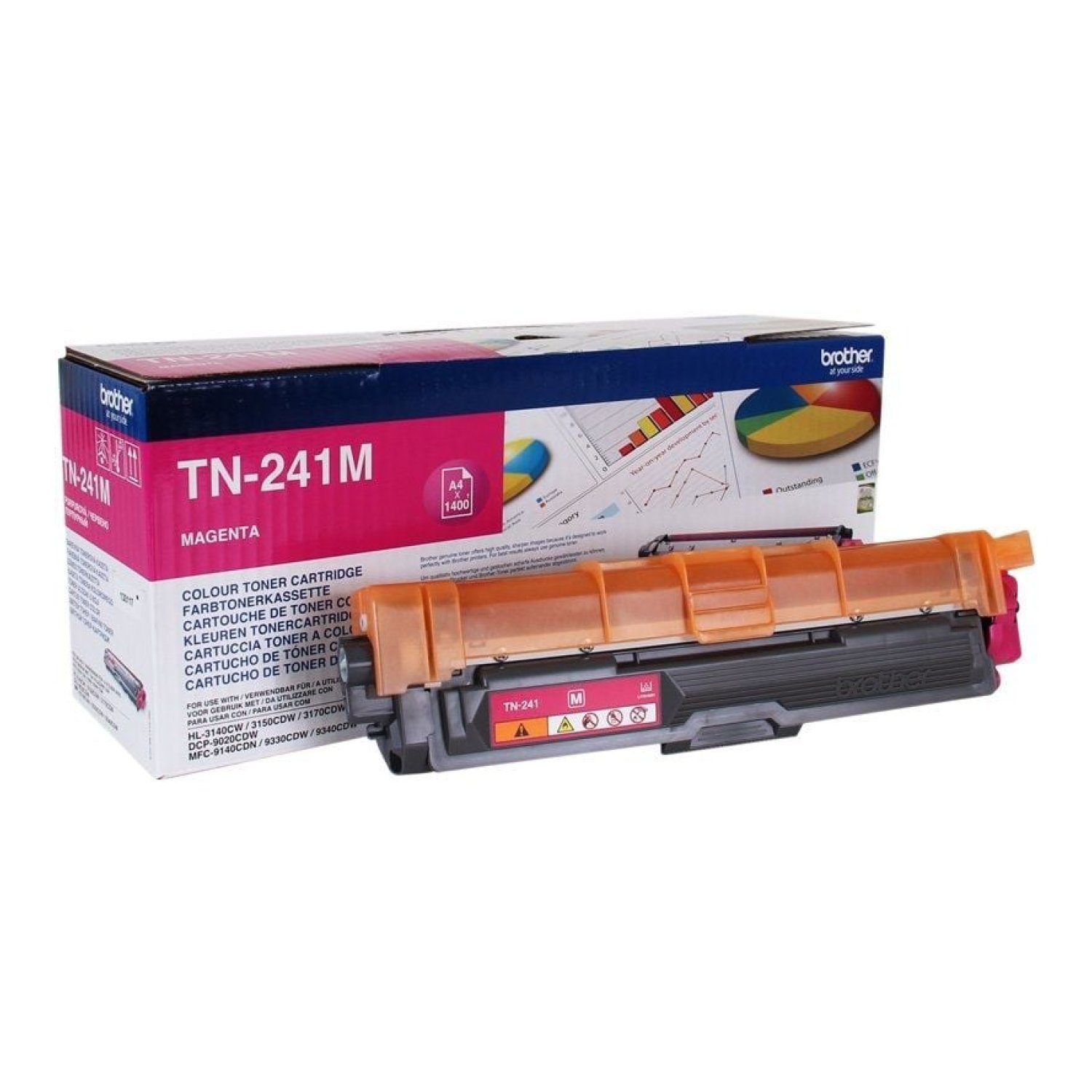 Brother TN-241M · Tóner Original · Magenta