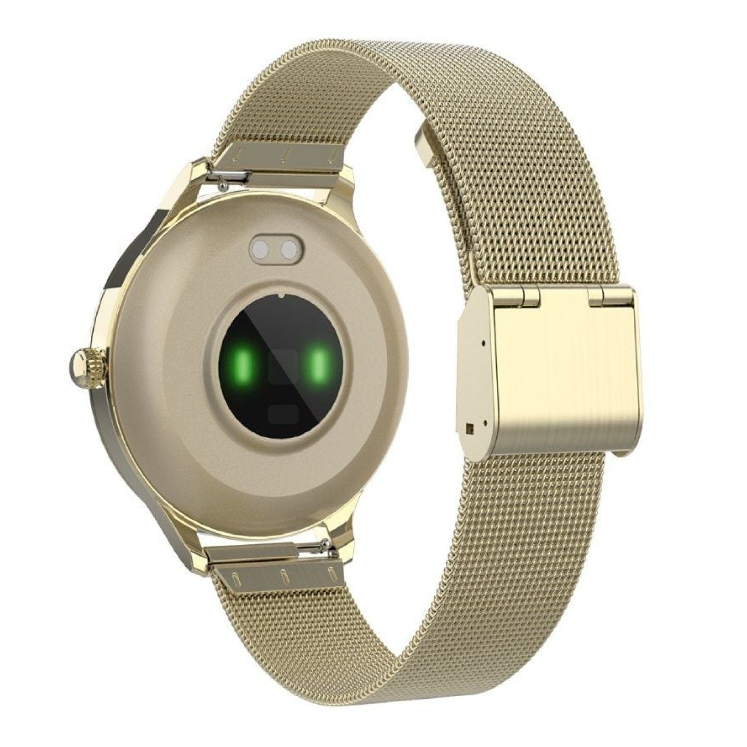 Forever Velora SB-306 · Smartwatch · Notificaciones · Monitor Cardíaco · Oro