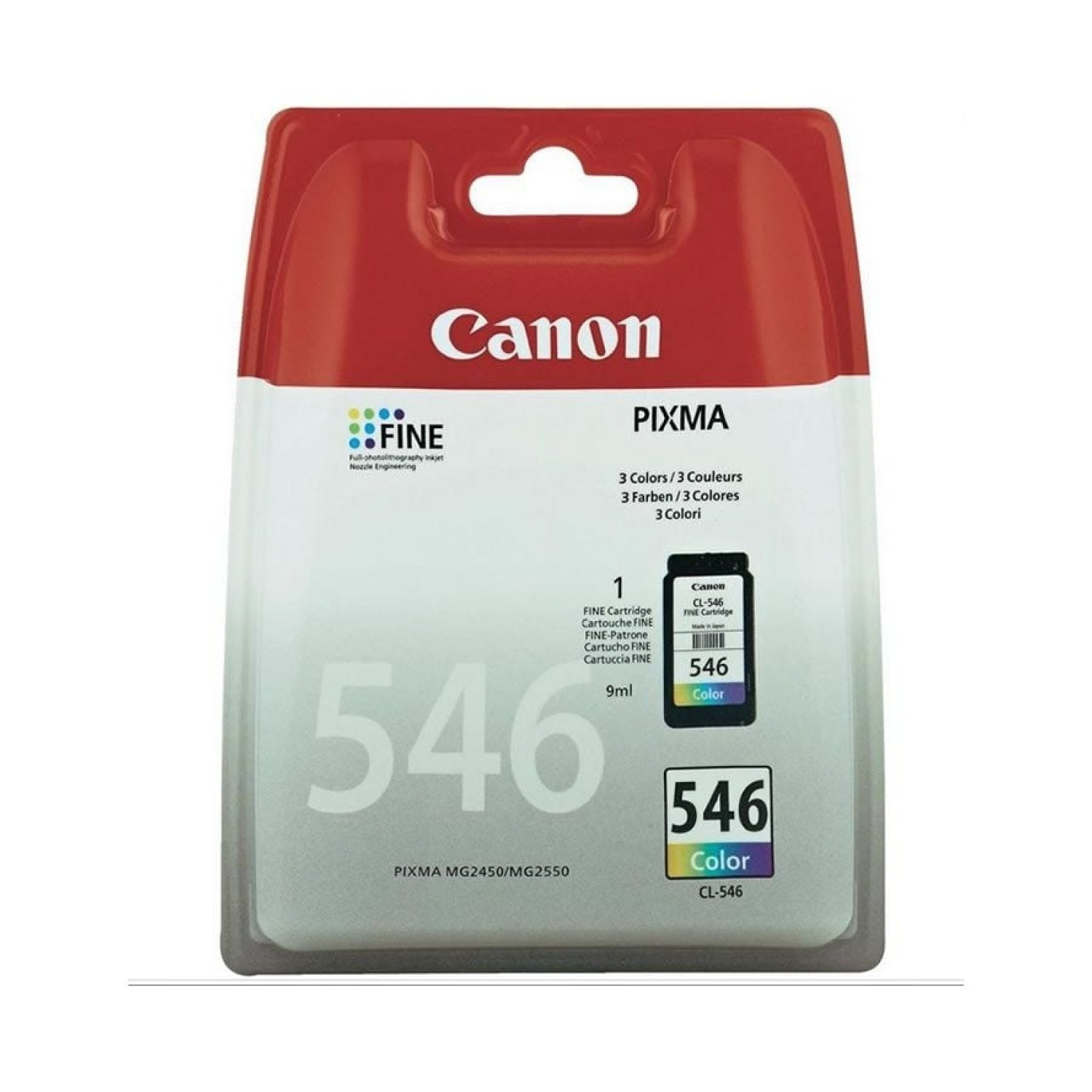 Canon CL-546 · Cartucho Tinta Original · Tricolor