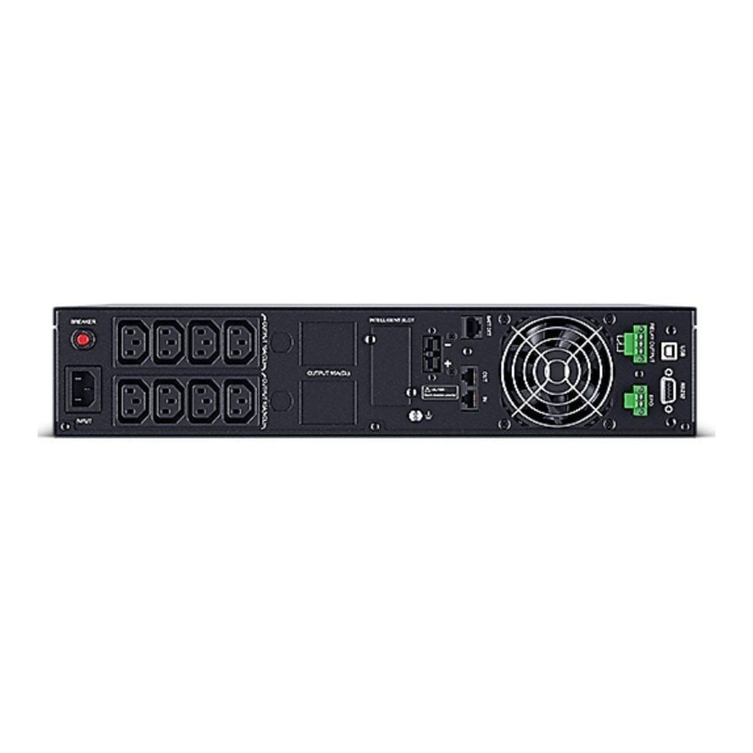 Cyberpower OLS1500ERT2UA · SAI Online · 1500VA/1350W · 8 Salidas · Rack/Torre