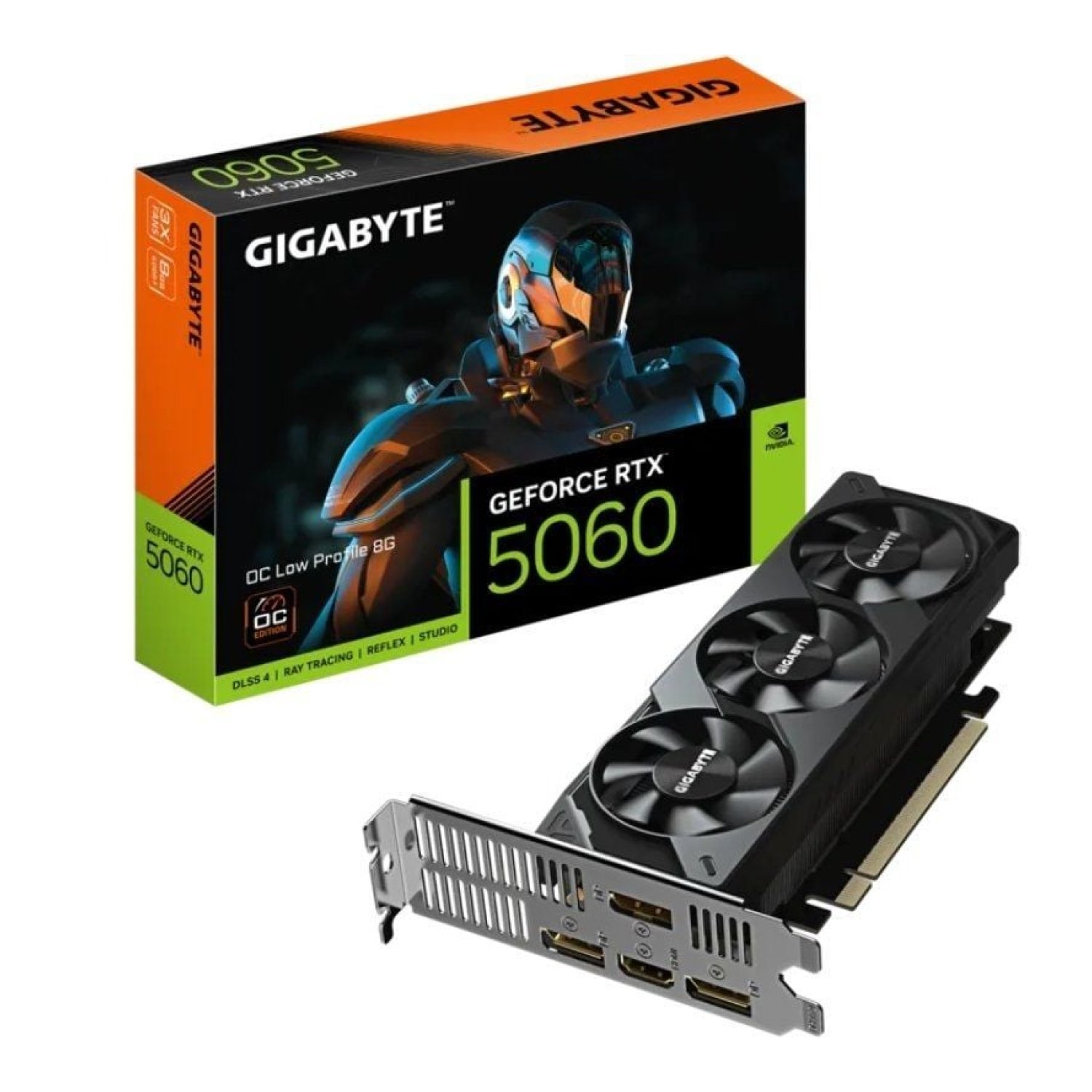 Gigabyte GeForce RTX 5060 OC · Low Profile · 8GB GDDR7