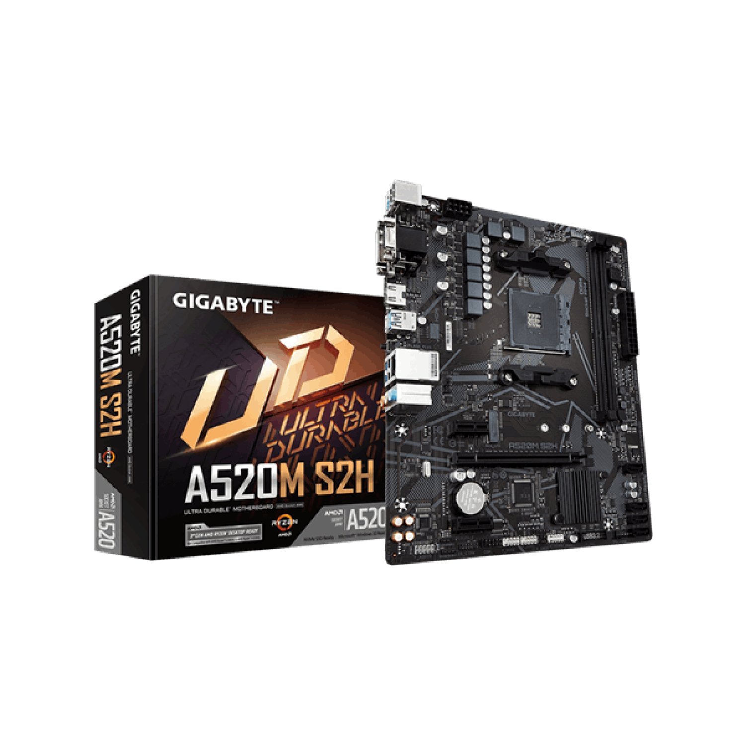 Gigabyte A520M S2H · Socket AM4 · Micro ATX