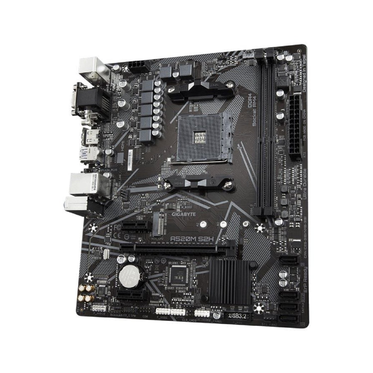 Gigabyte A520M S2H · Socket AM4 · Micro ATX