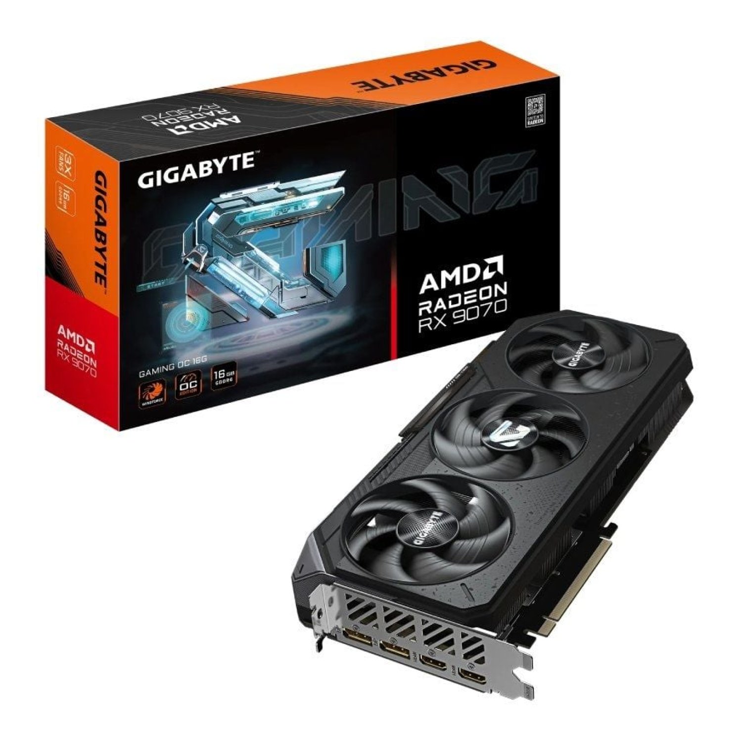 Gigabyte Radeon RX 9070 Gaming OC · 16GB GDDR6 · GPU Gaming