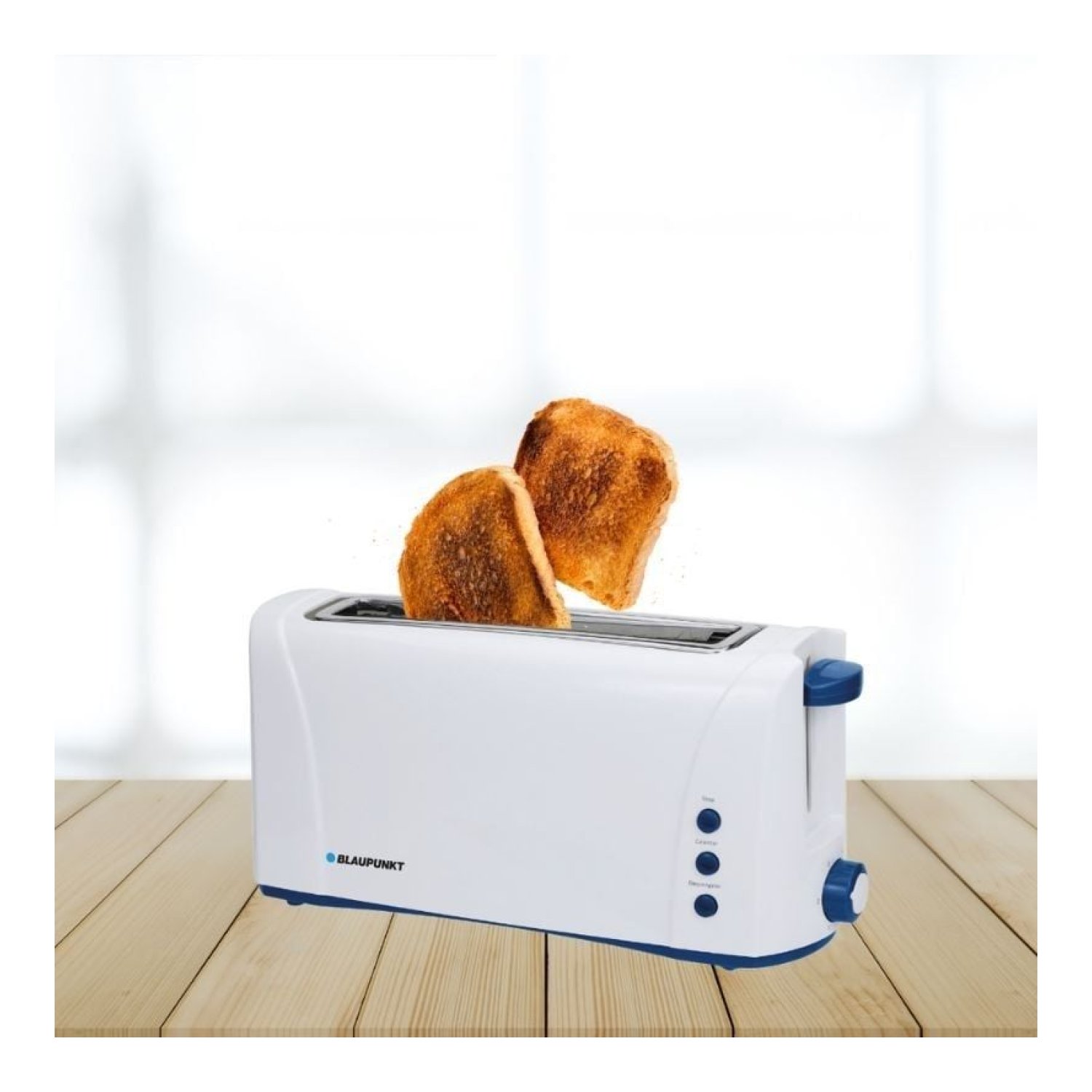 Blaupunkt BP4001 · Tostador · 1000W · Blanco